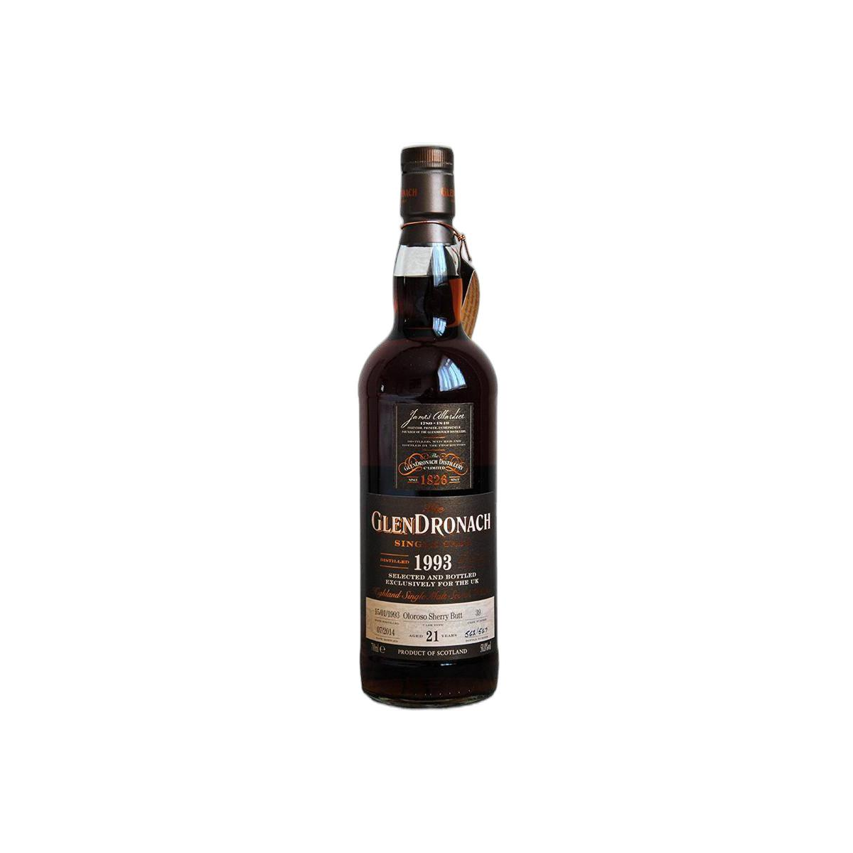 GlenDronach Single Cask 1993 21 Years Single Malt Whisky