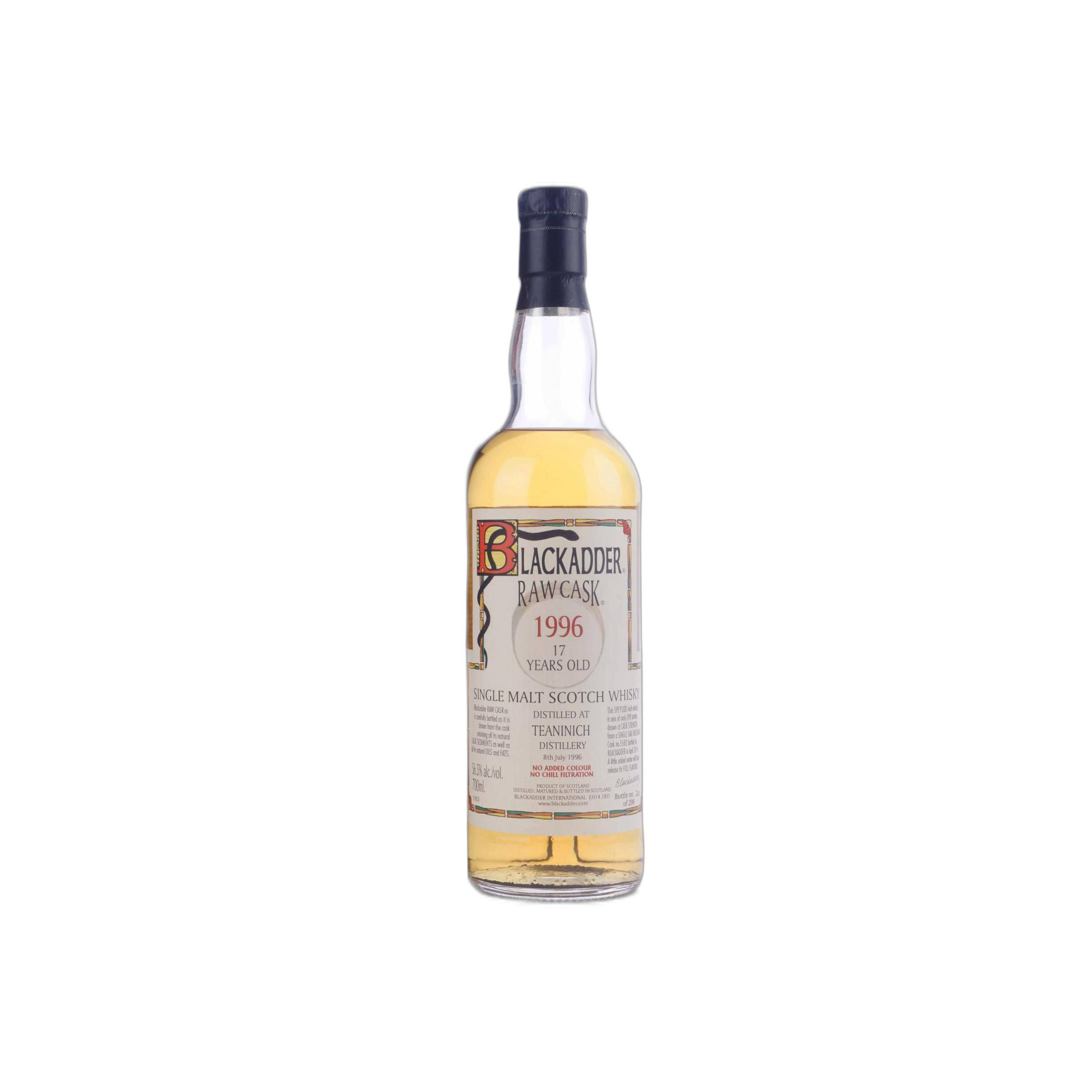 Teaninich Raw Cask 1996 17 Years Single Malt Whisky