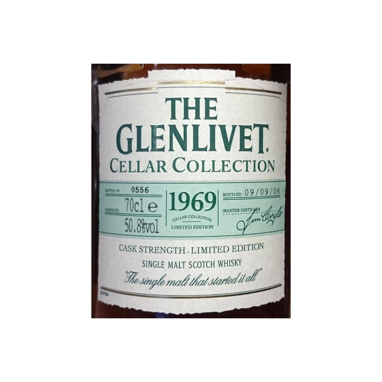 The Glenlivet 1969 37 Years Single Malt Whisky
