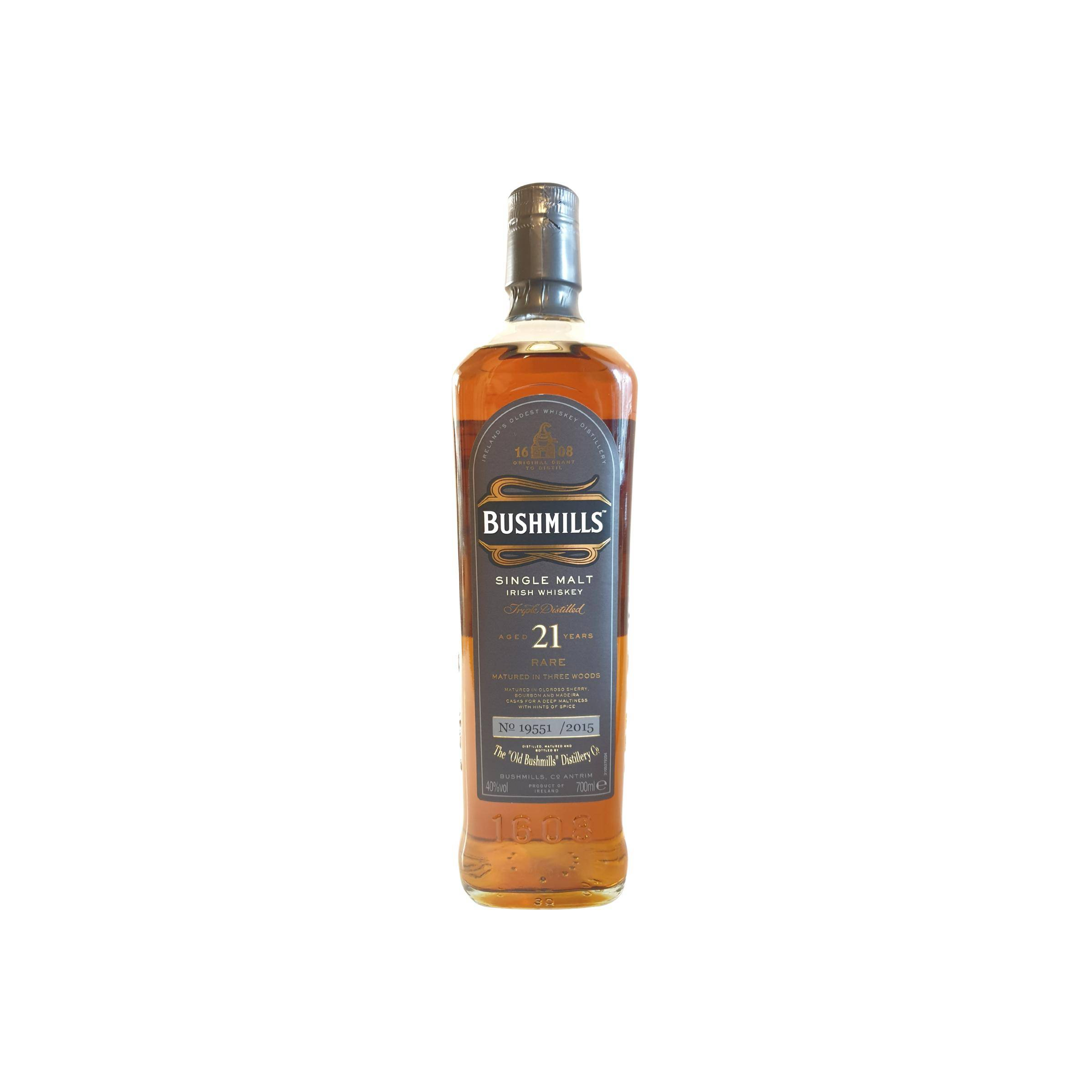 Bushmills 21 Years Single Malt Whisky
