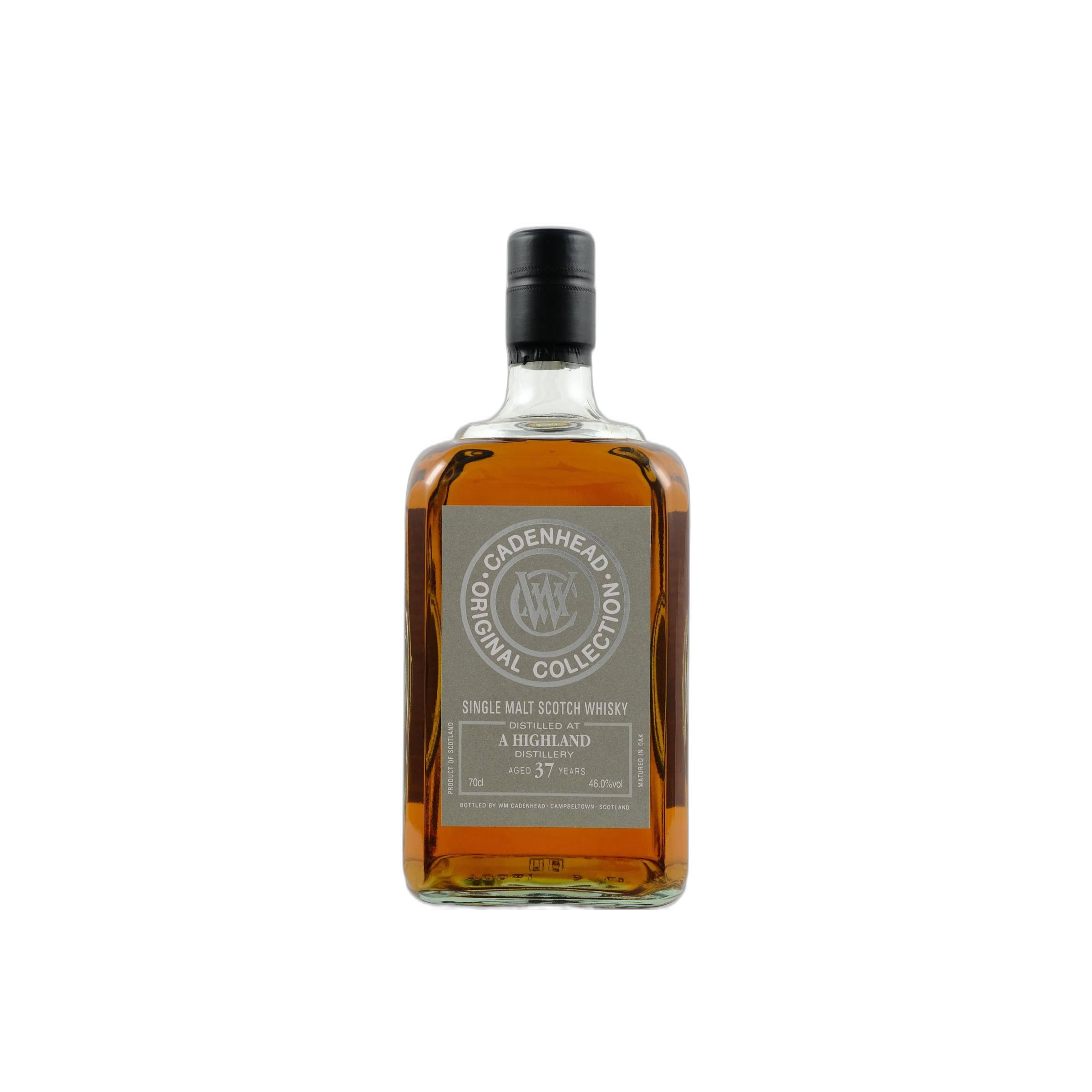 Cadenhead 37 Years Single Malt Whisky