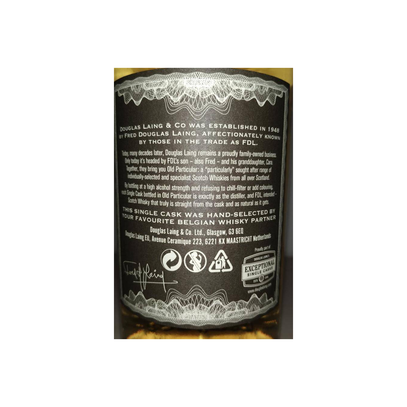 Craigellachie Old Particular 2010 11 Years Single Malt Whisky 3