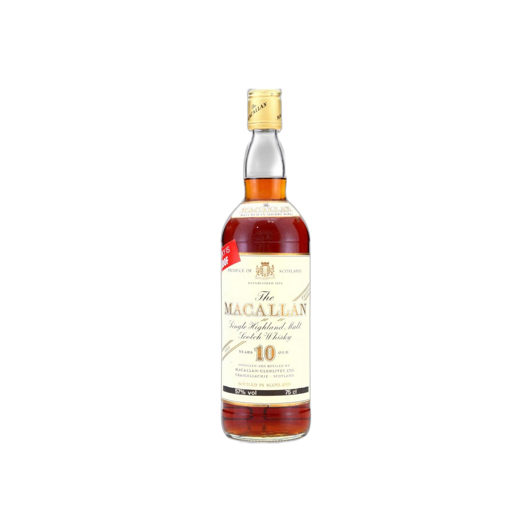 The Macallan 10 Years Single Malt Whisky