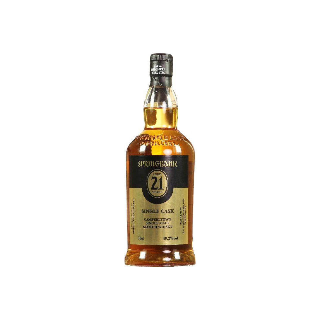 Springbank Single Cask 21 Years Single Malt Whisky