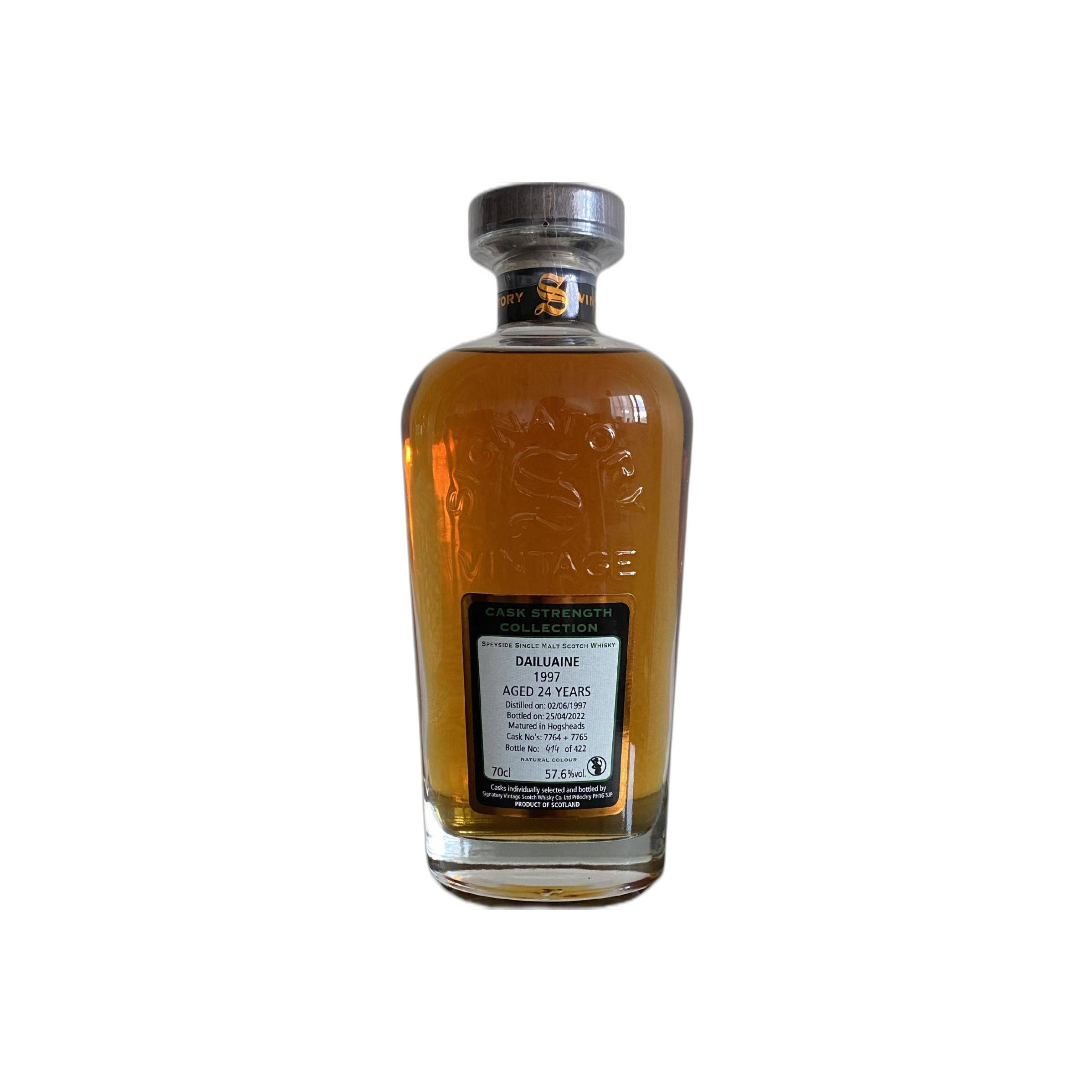 Dailuaine Cask Strength Collection 1997 24 Years Single Malt Whisky