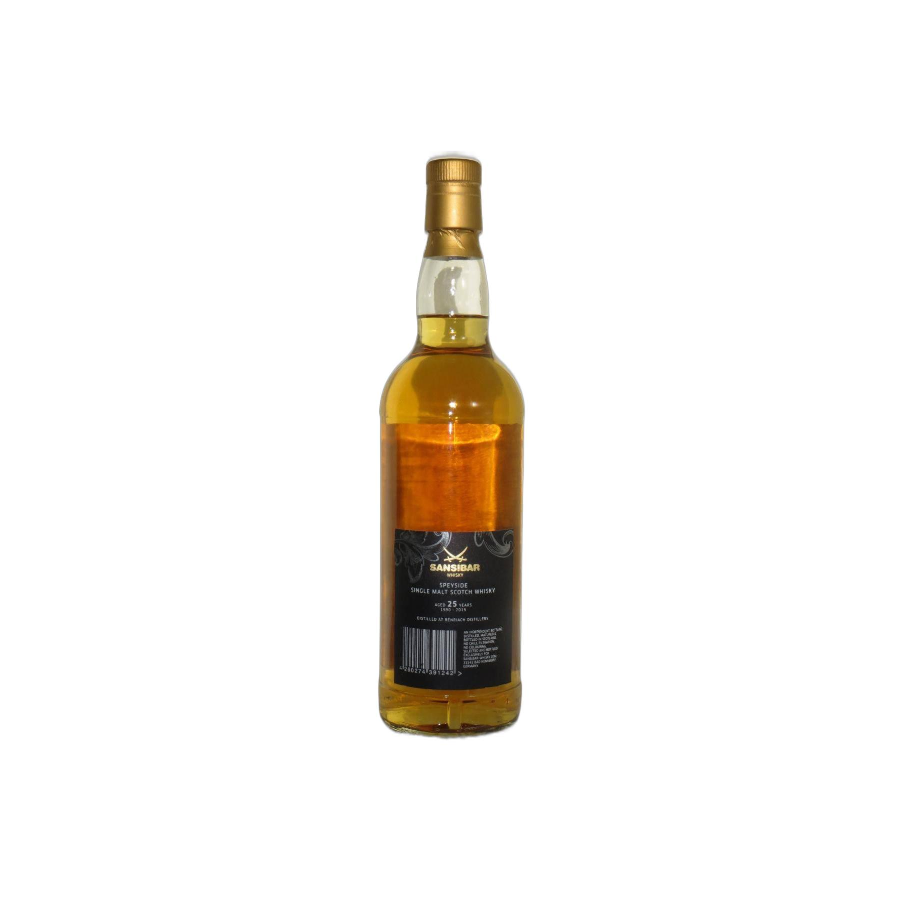 BenRiach 1990 25 Years Single Malt Whisky 3