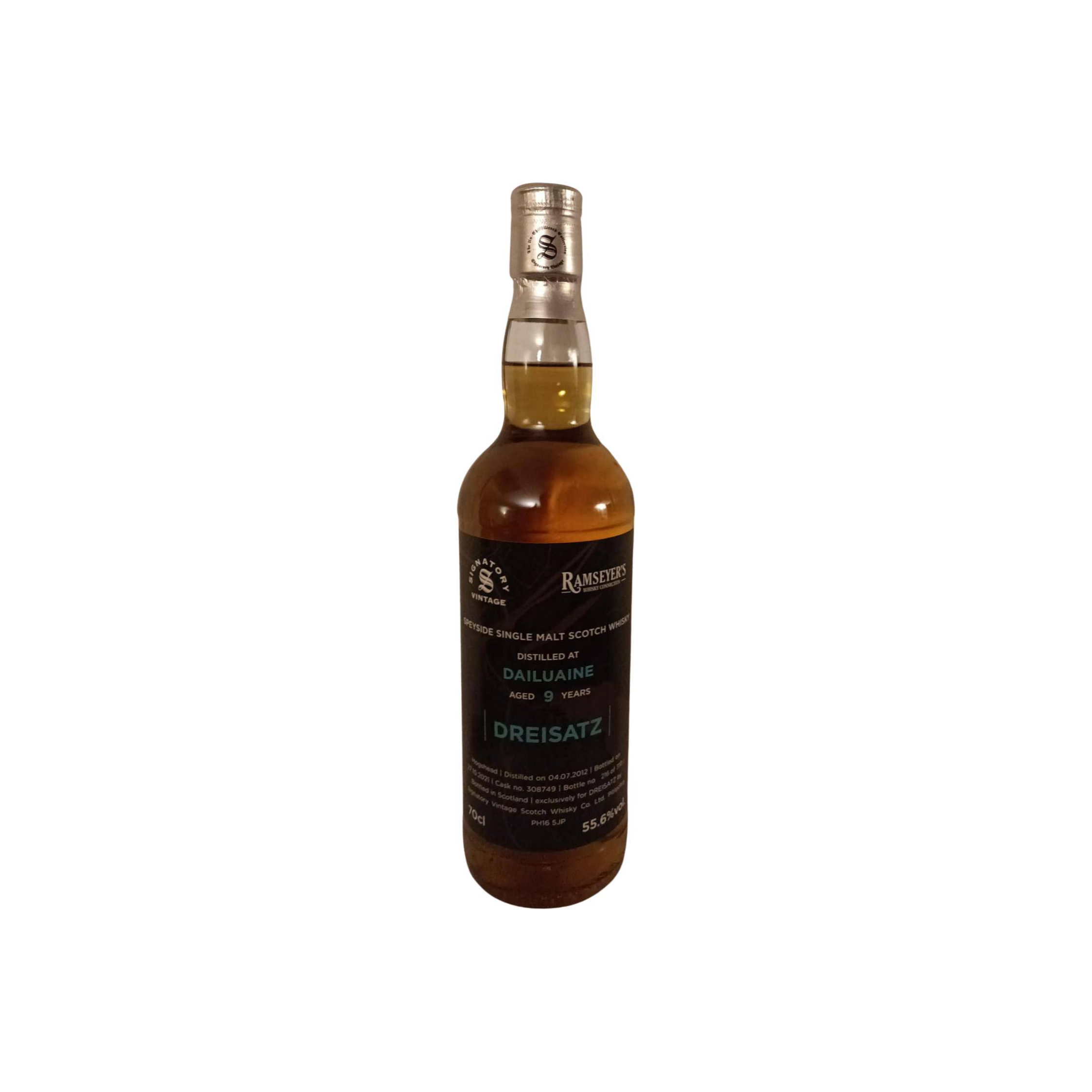 Dailuaine The Un-Chillfiltered Collection 2012 9 Years Single Malt Whisky