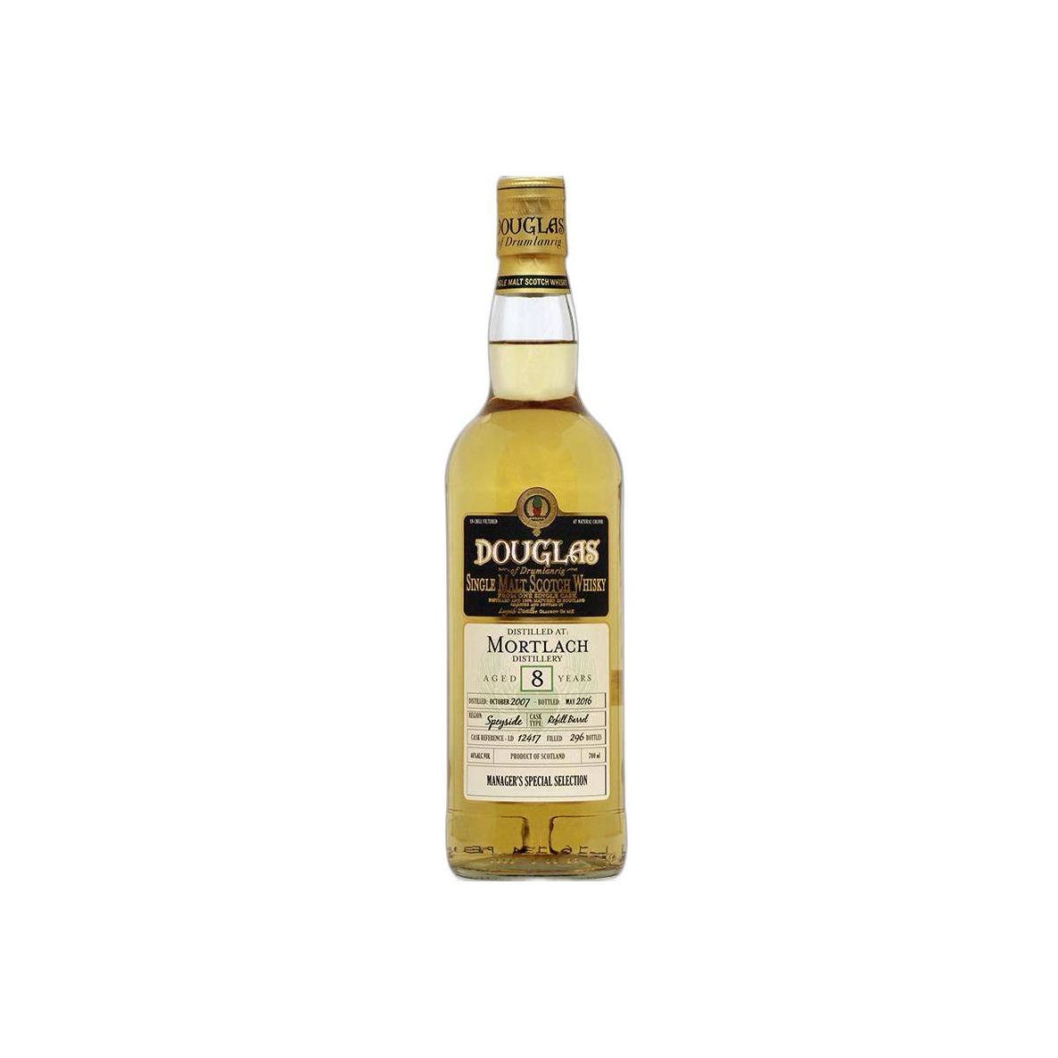 Mortlach 2007 8 Years Single Malt Whisky
