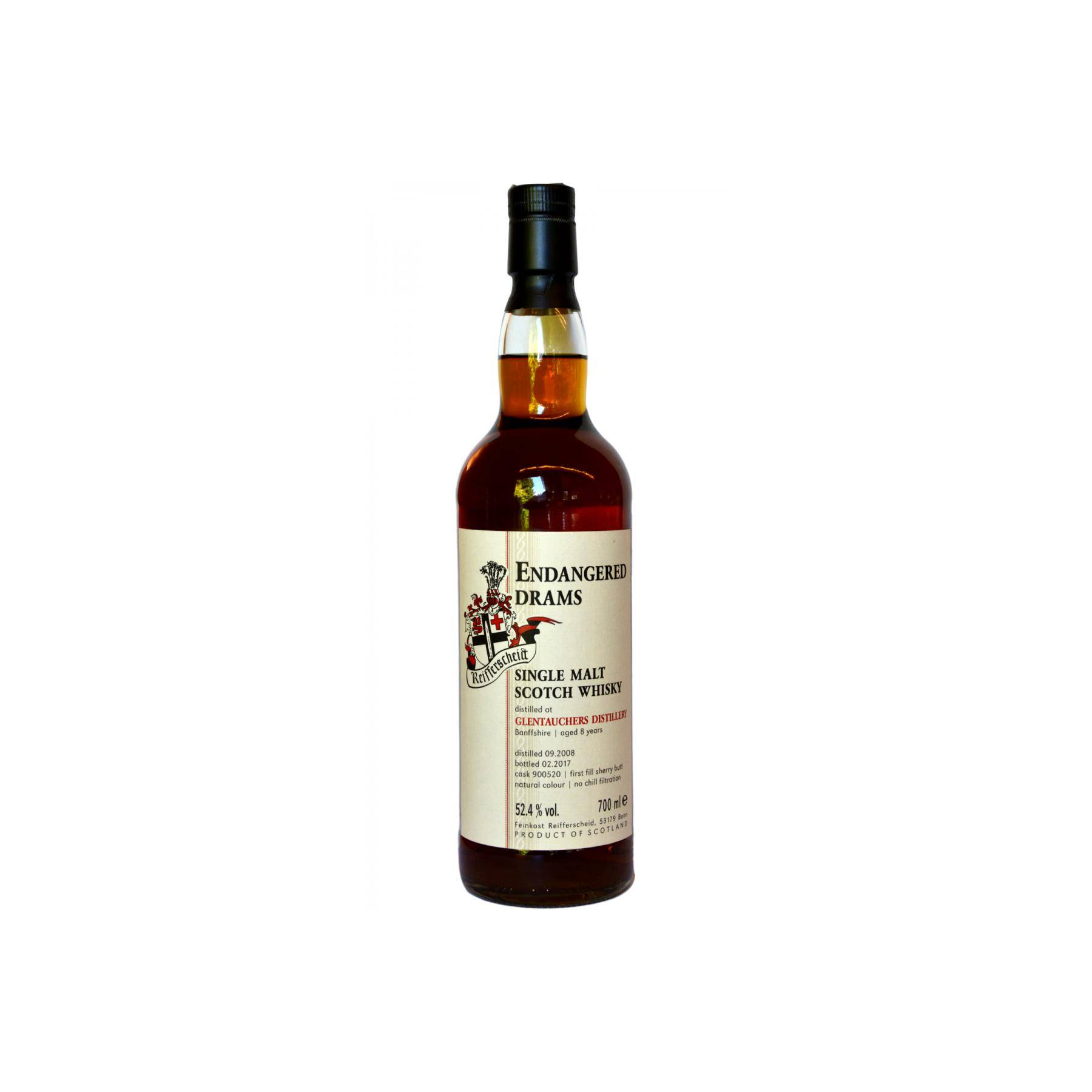Glentauchers 2008 8 Years Single Malt Whisky