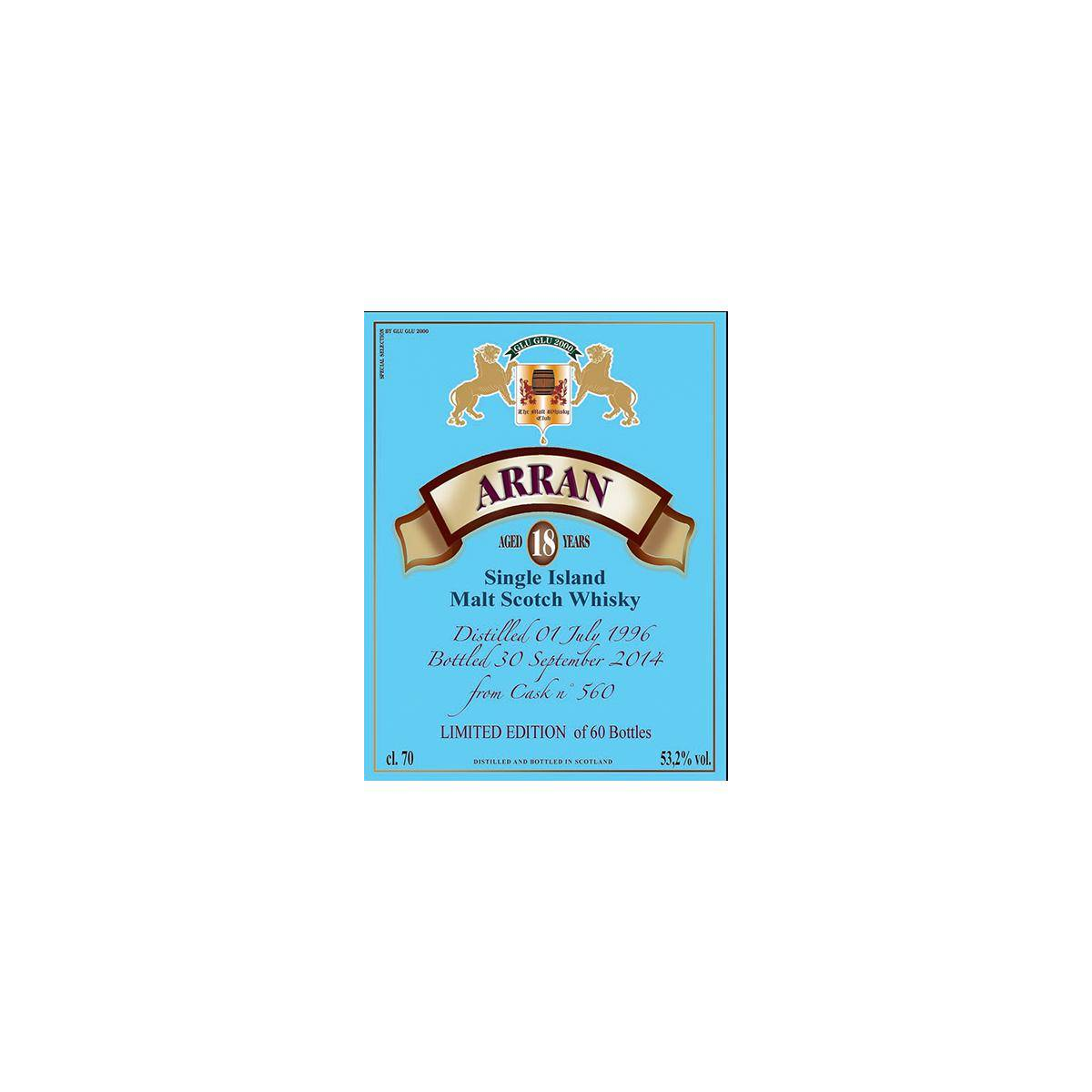 Arran 1996 18 Years Single Malt Whisky 2