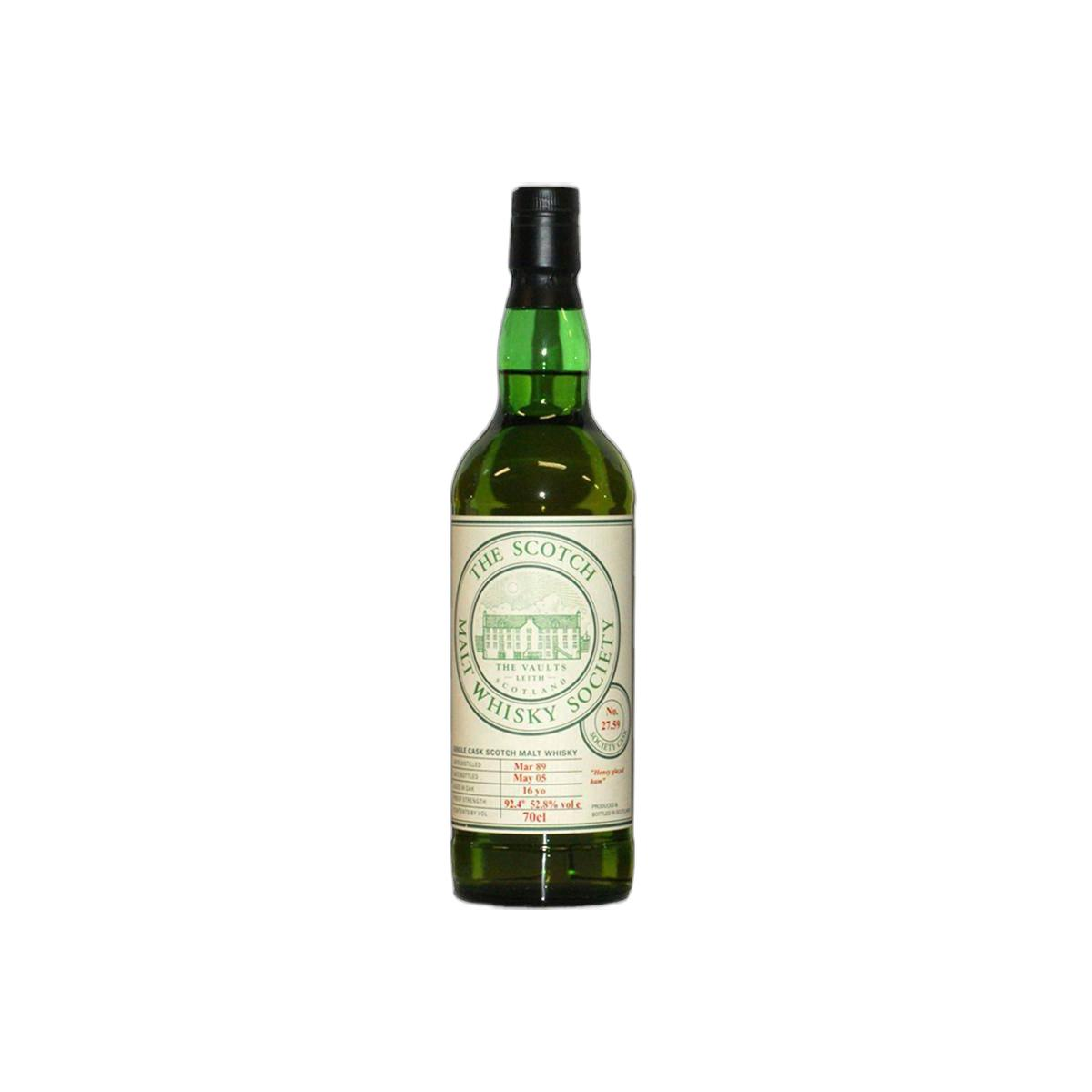 The Scotch Malt Whisky Society 1989 16 Years Single Malt Whisky