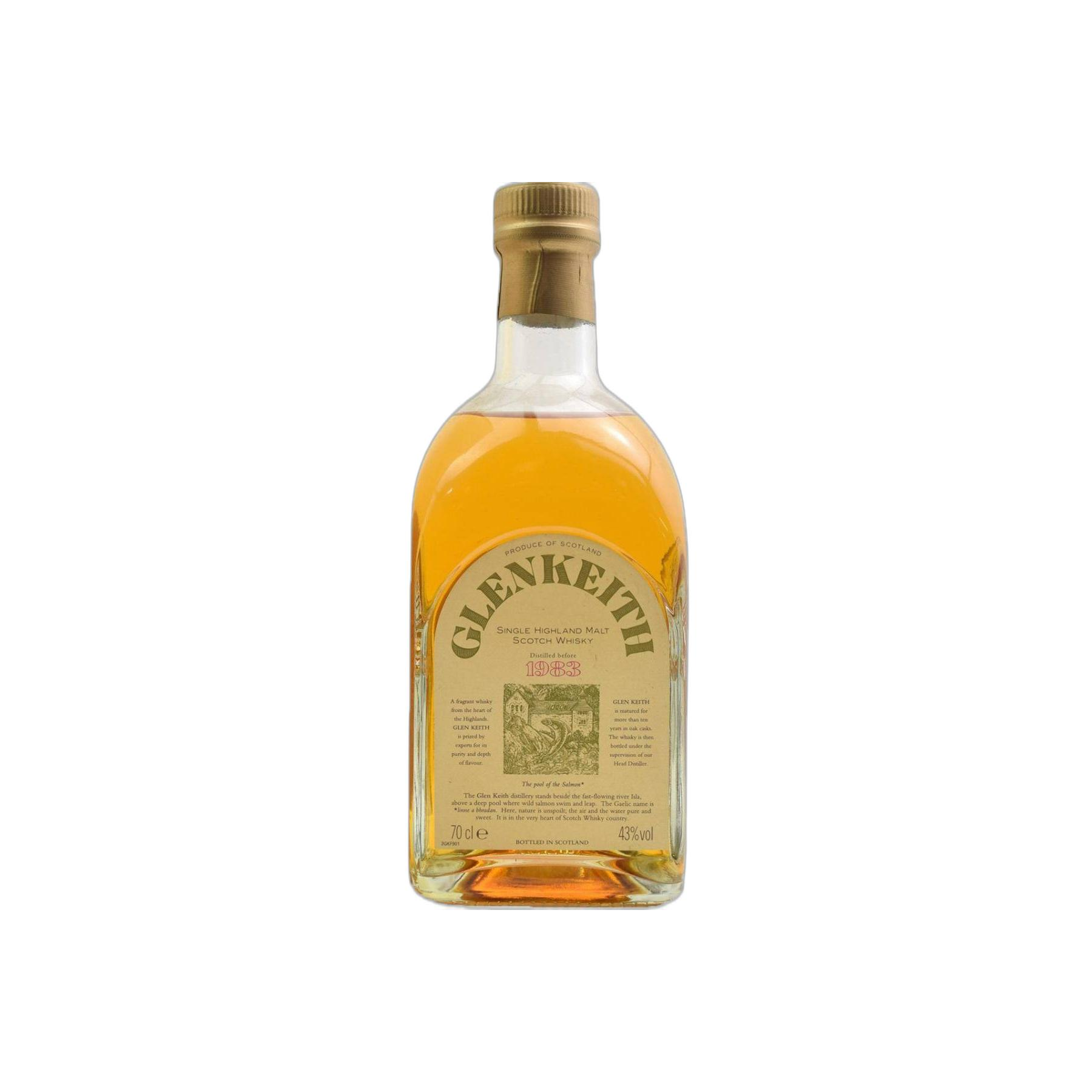 Glen Keith 1983 10 Years Single Malt Whisky