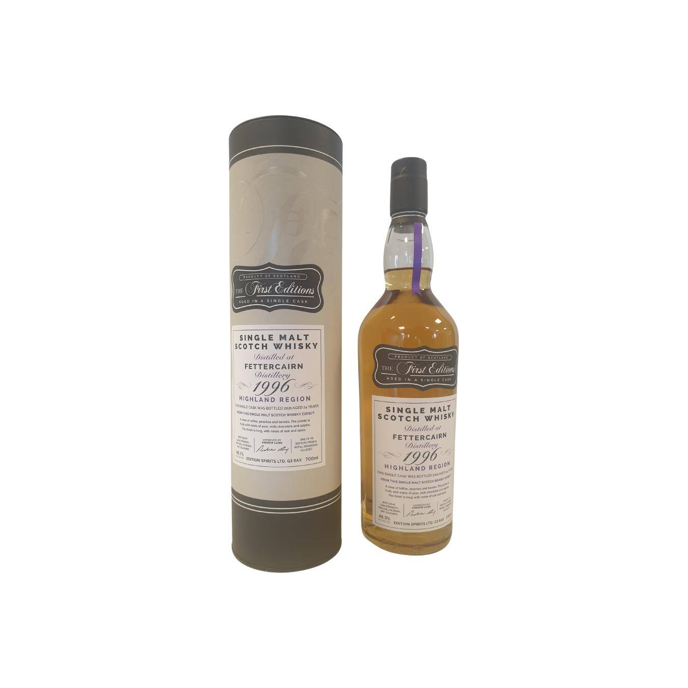Fettercairn The First Editions 1996 24 Years Single Malt Whisky 2