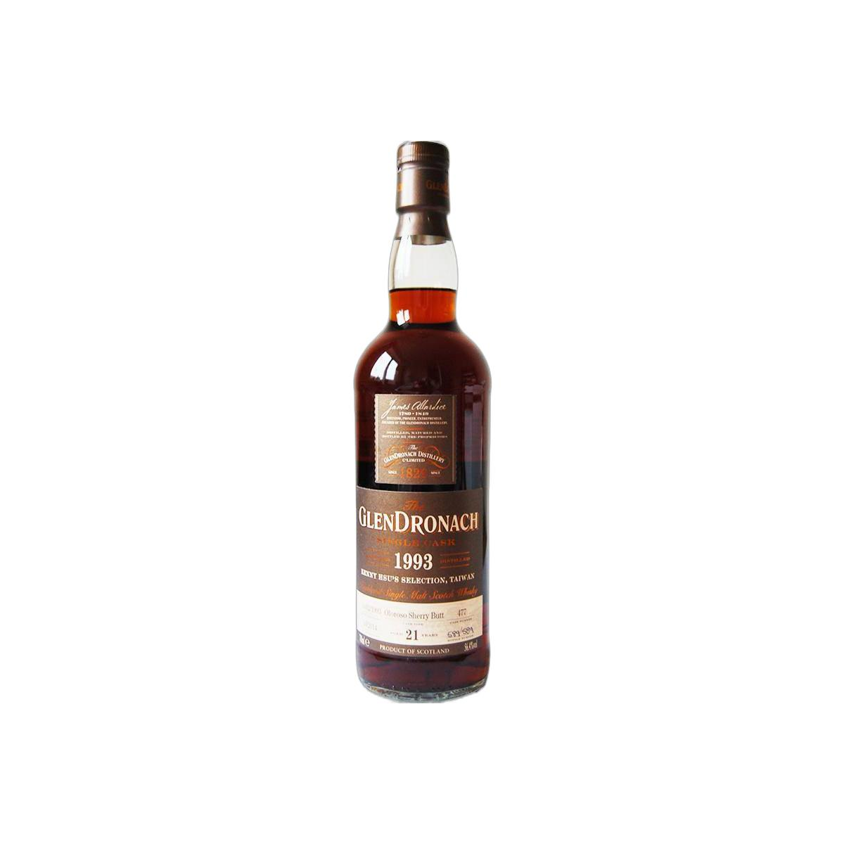 GlenDronach Single Cask 1993 21 Years Single Malt Whisky