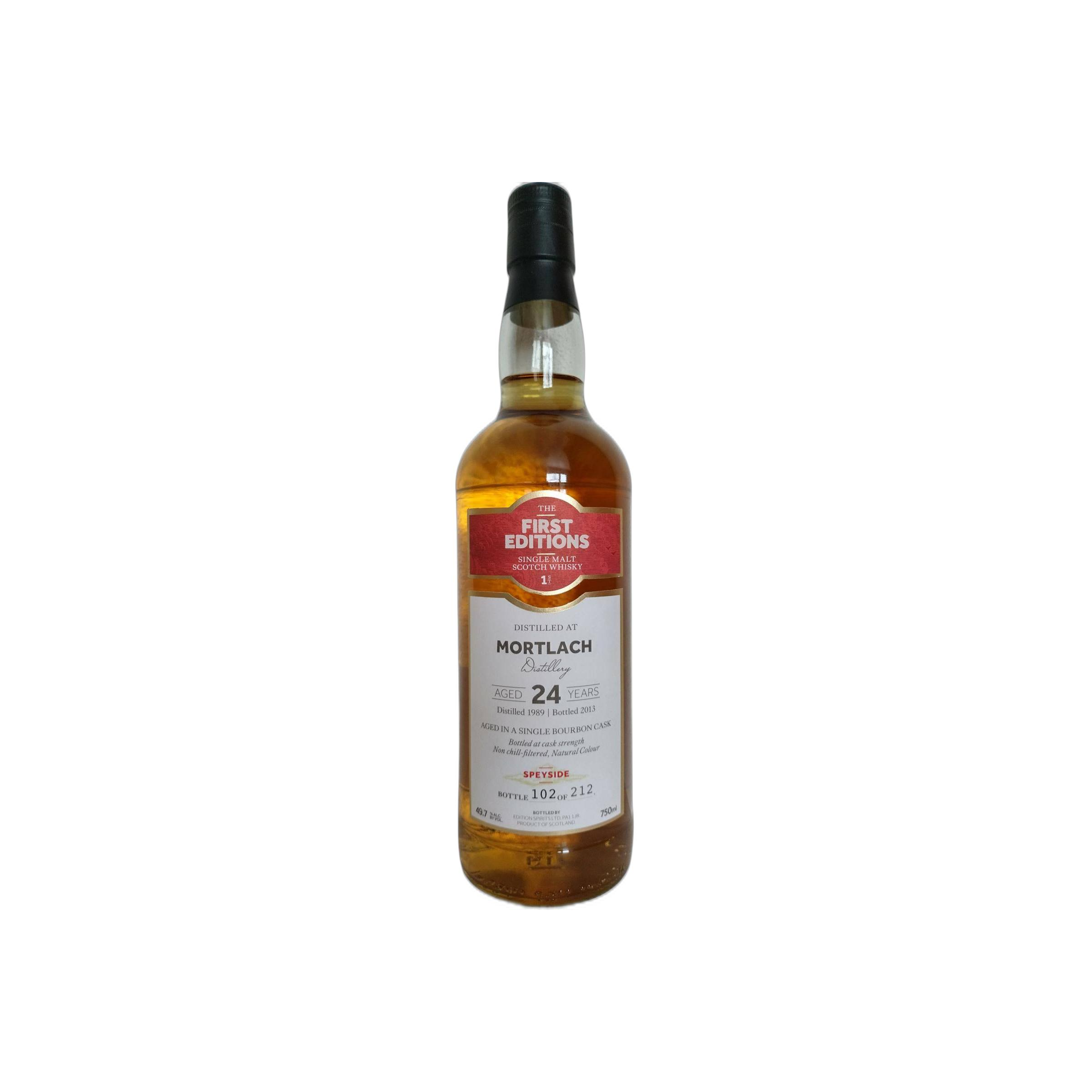 Mortlach The First Editions 1989 24 Years Single Malt Whisky