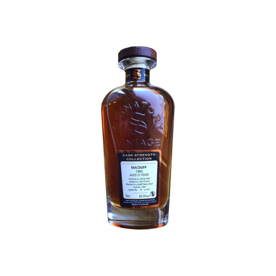 Macduff Cask Strength Collection 1995 21 Years Single Malt Whisky