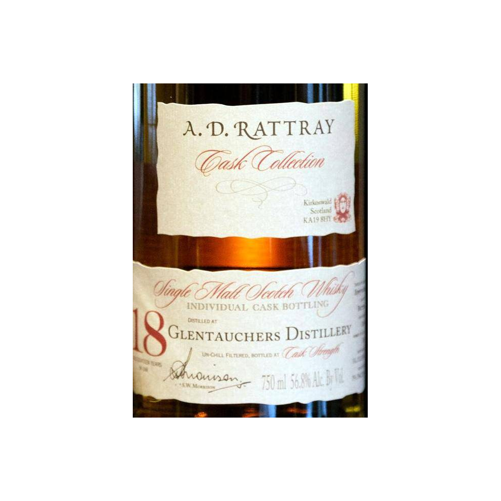 Glentauchers Individual Cask Bottling 1996 18 Years Single Malt Whisky