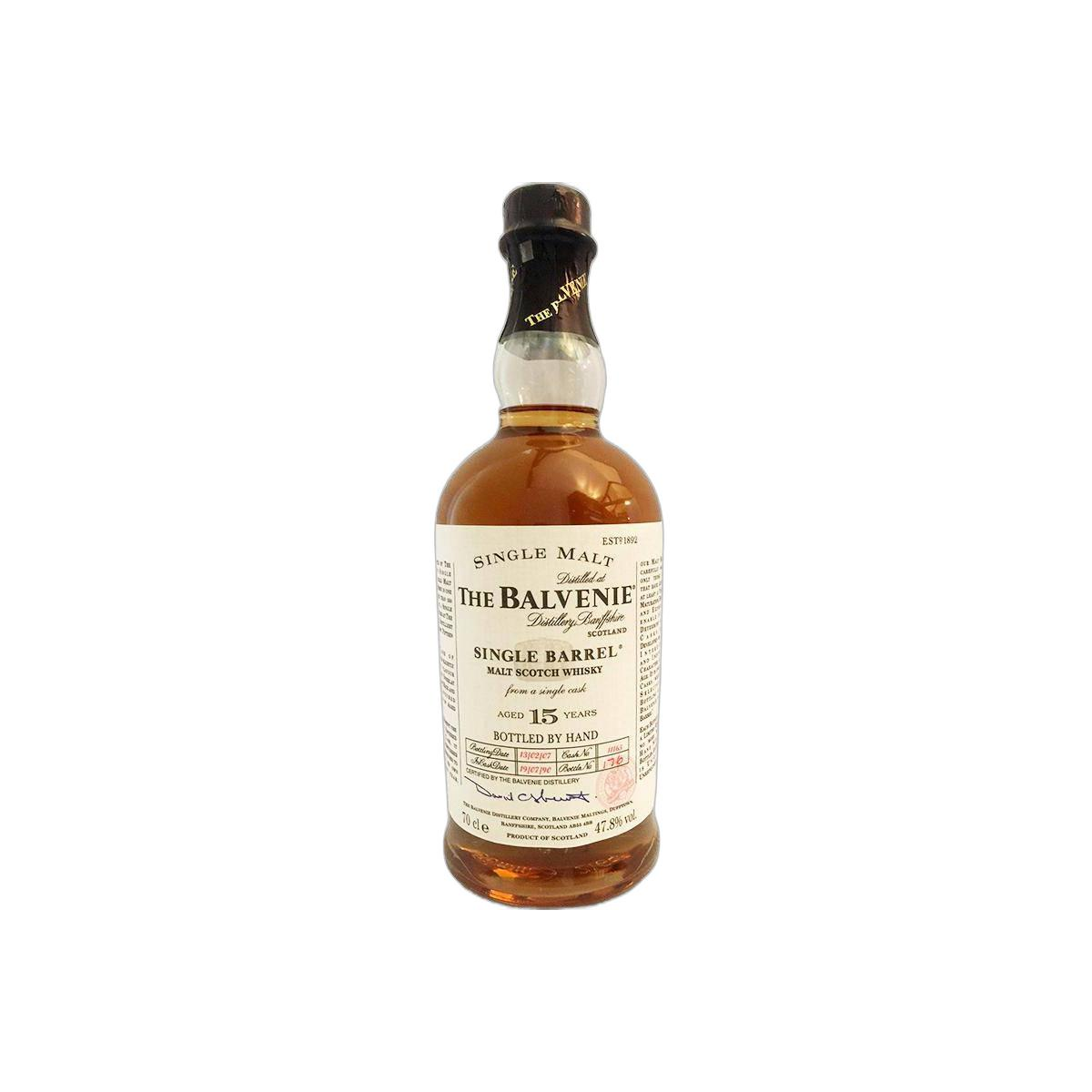 The Balvenie Single Cask 1990 15 Years Single Malt Whisky