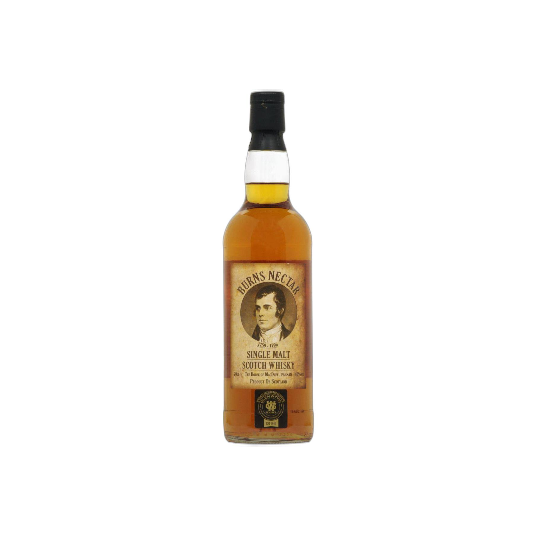 Burns Nectar Single Malt Scotch Whisky HMcD