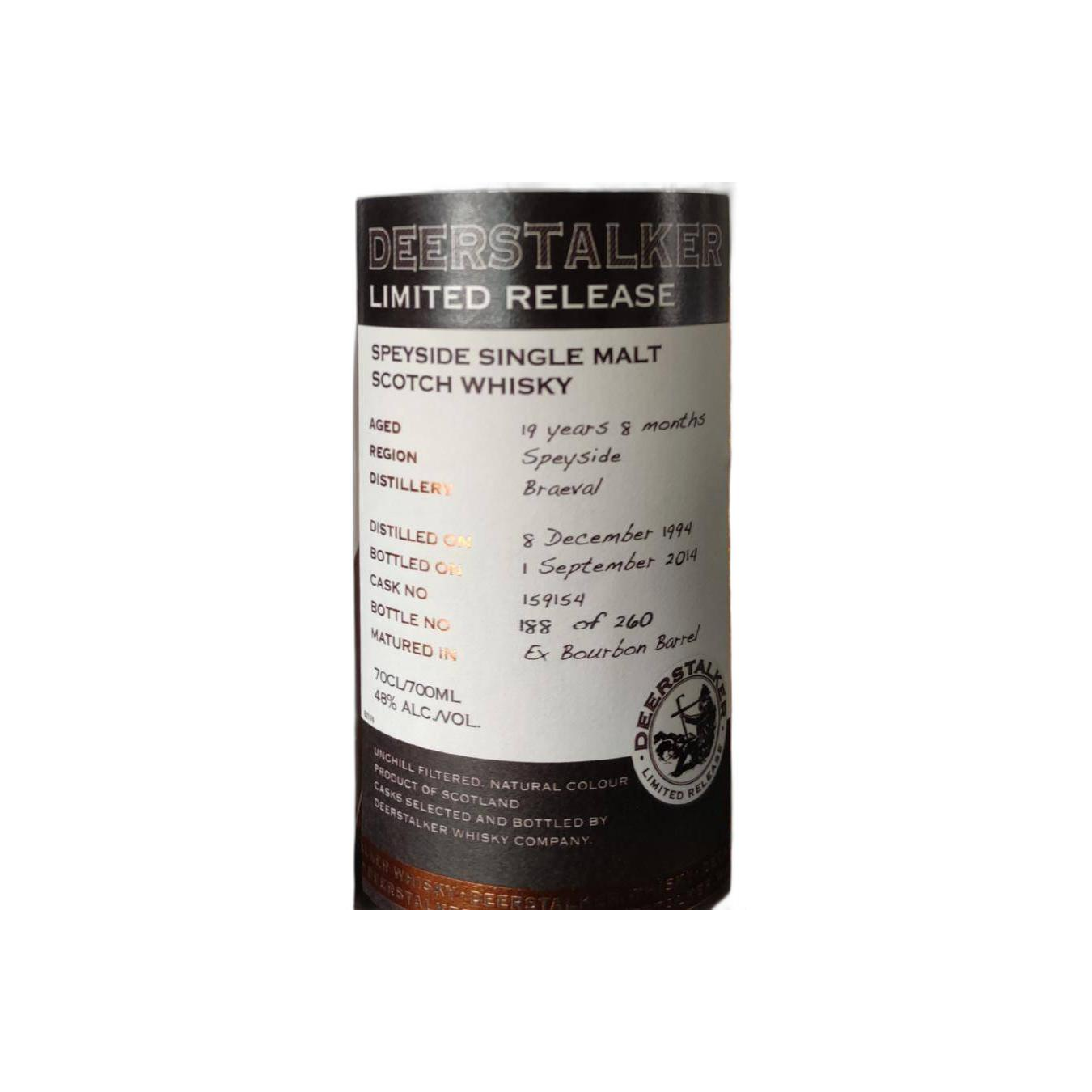 Braeval 1994 19 Years Single Malt Whisky