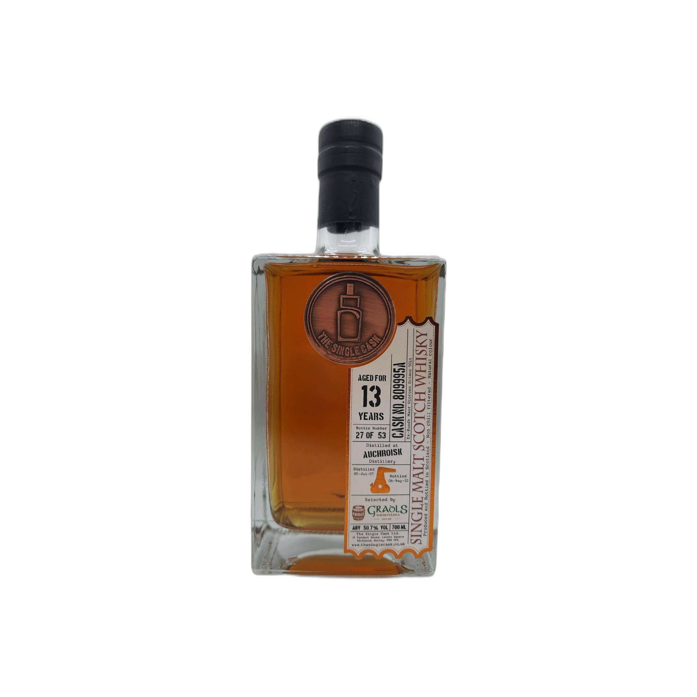 Auchroisk 2007 13 Years Single Malt Whisky