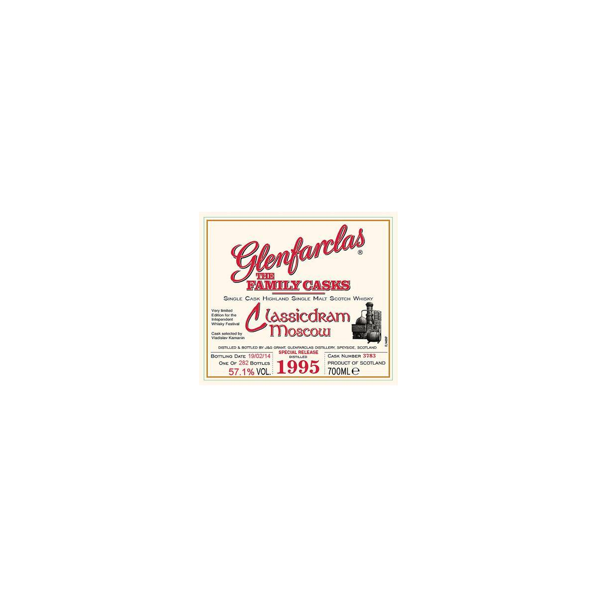 Glenfarclas 1995 18 Years Single Malt Whisky 2