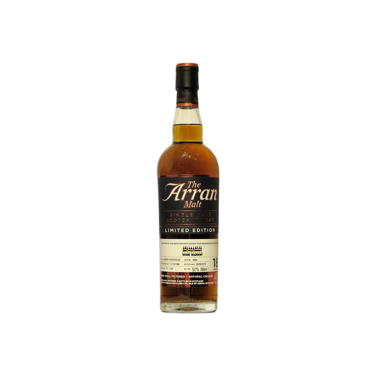 Arran Limited Edition 1996 18 Years Single Malt Whisky