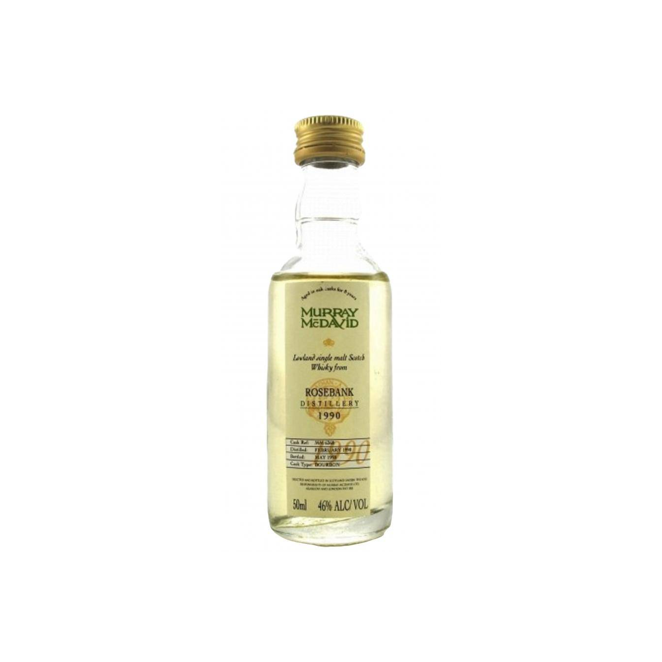 Rosebank Miniature 1990 8 Years Single Malt Whisky 2