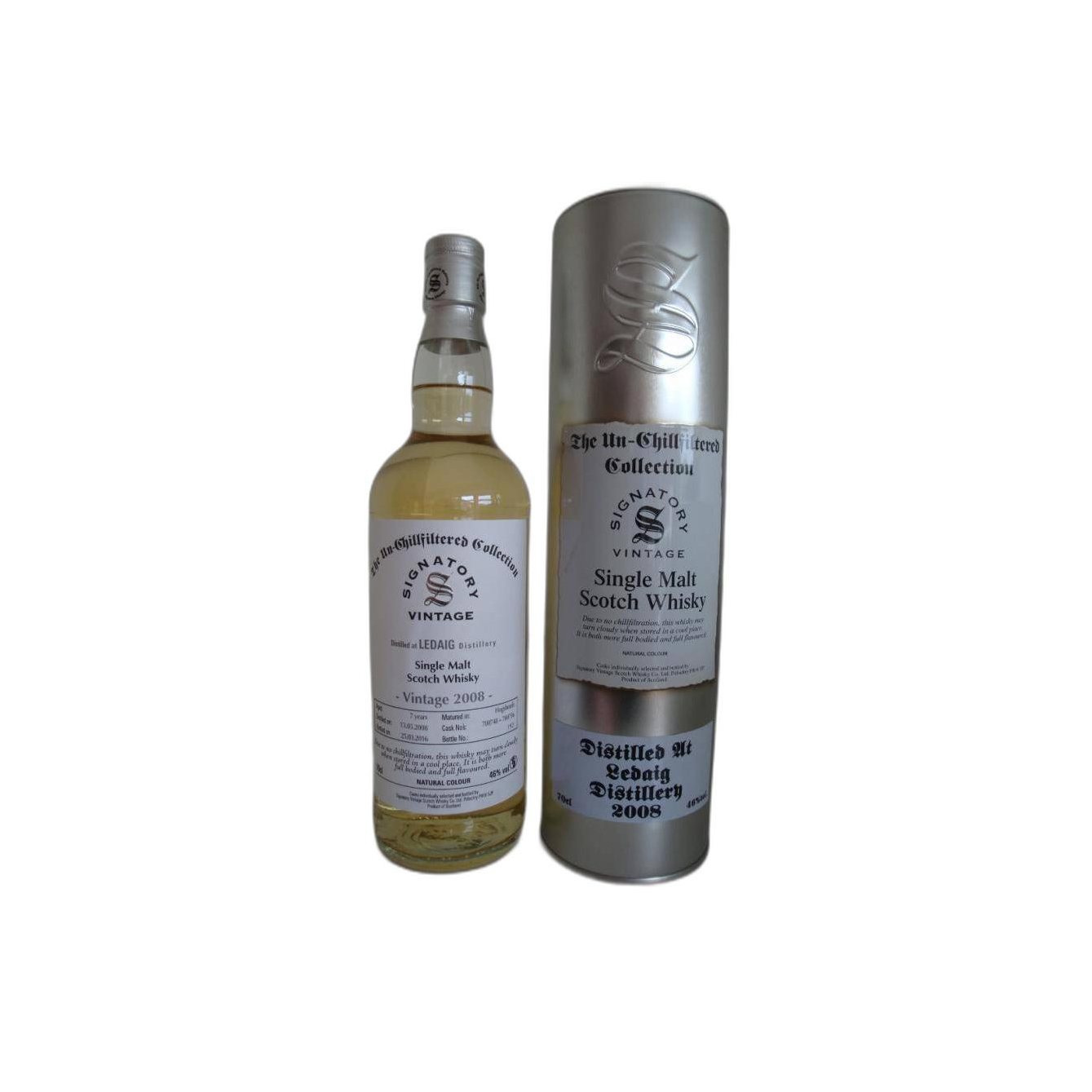 Tobermory The Un-Chillfiltered Collection 2008 7 Years Single Malt Whisky 2