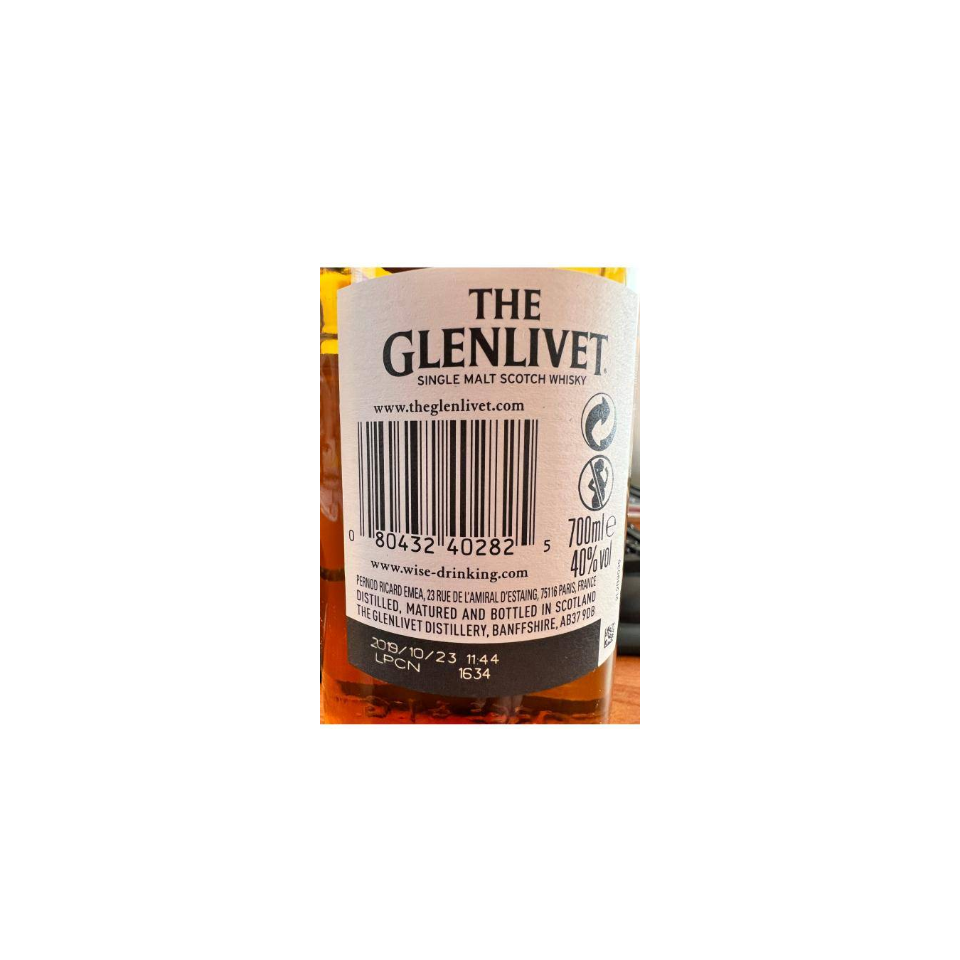 The Glenlivet 12 Years Single Malt Whisky 2