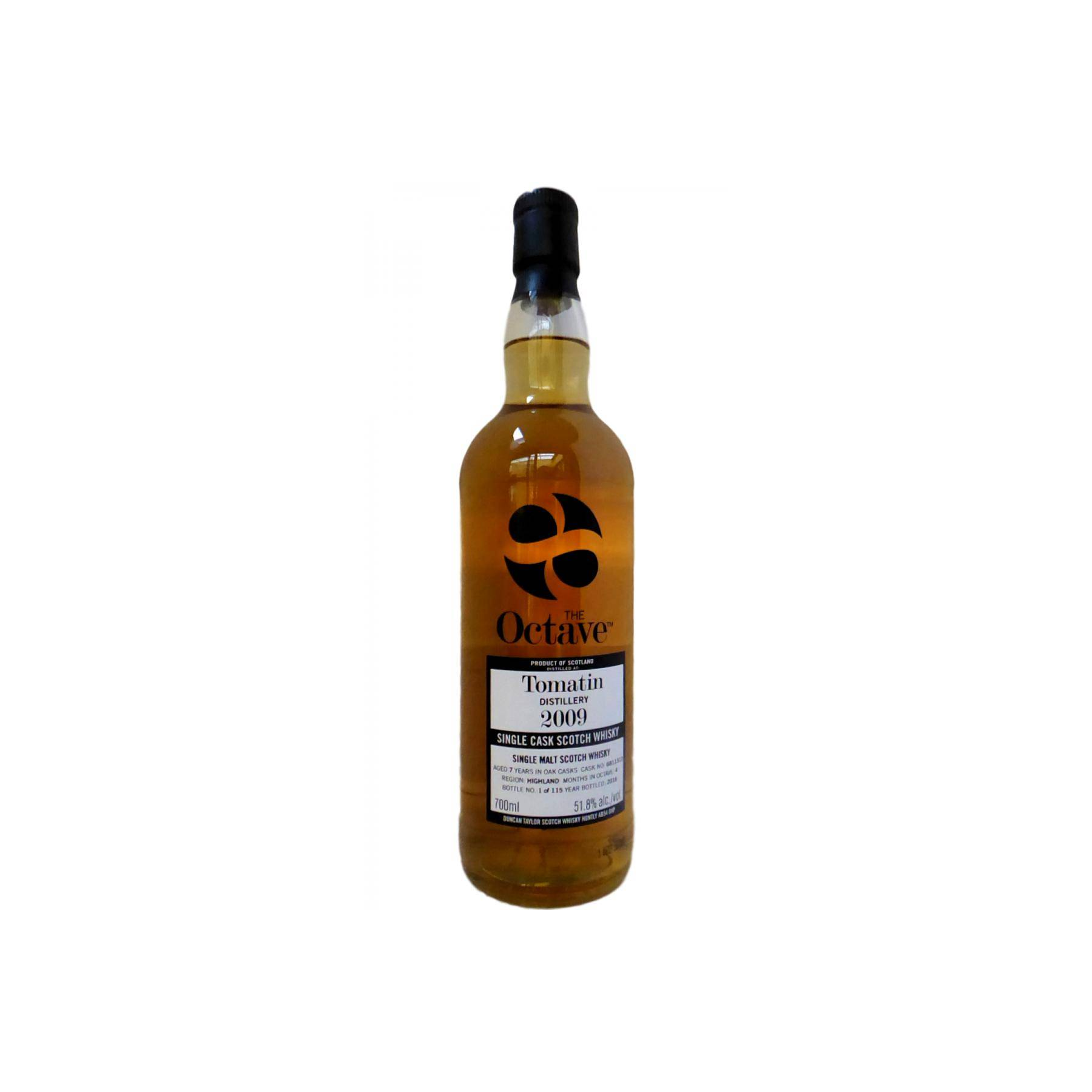 Tomatin The Octave 2009 7 Years Single Malt Whisky