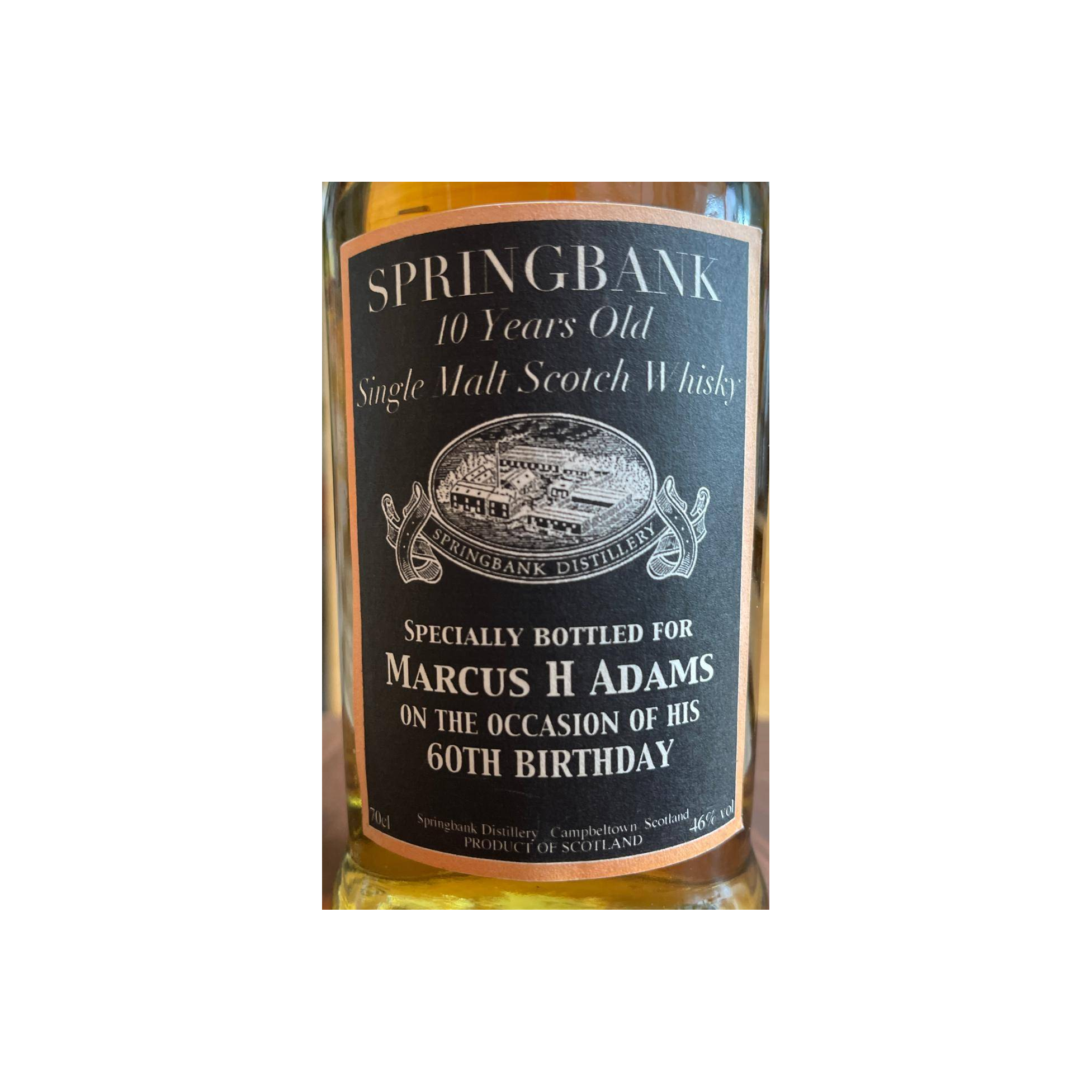 Springbank 10 Years Single Malt Whisky 2