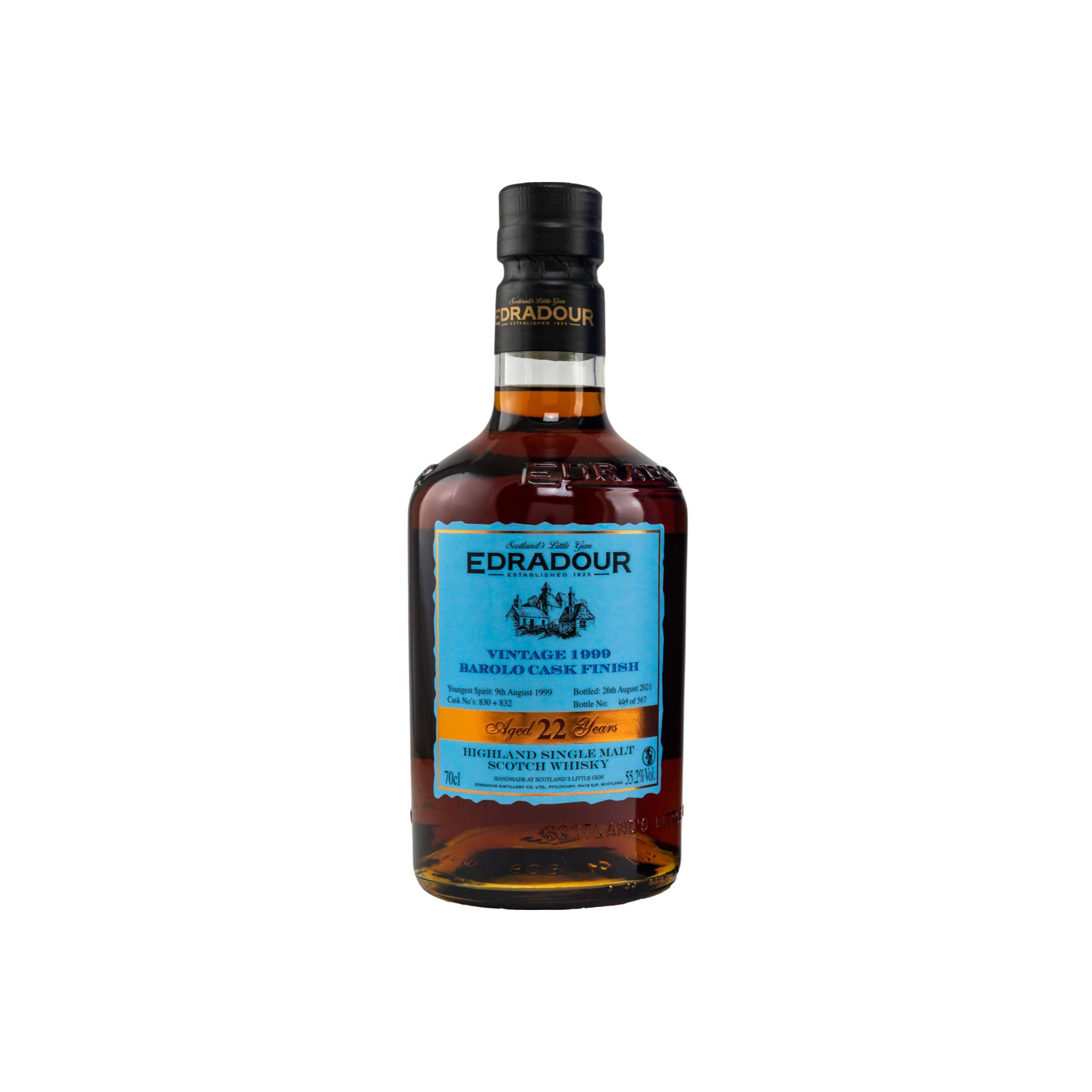 Edradour 1999 22 Years Single Malt Whisky