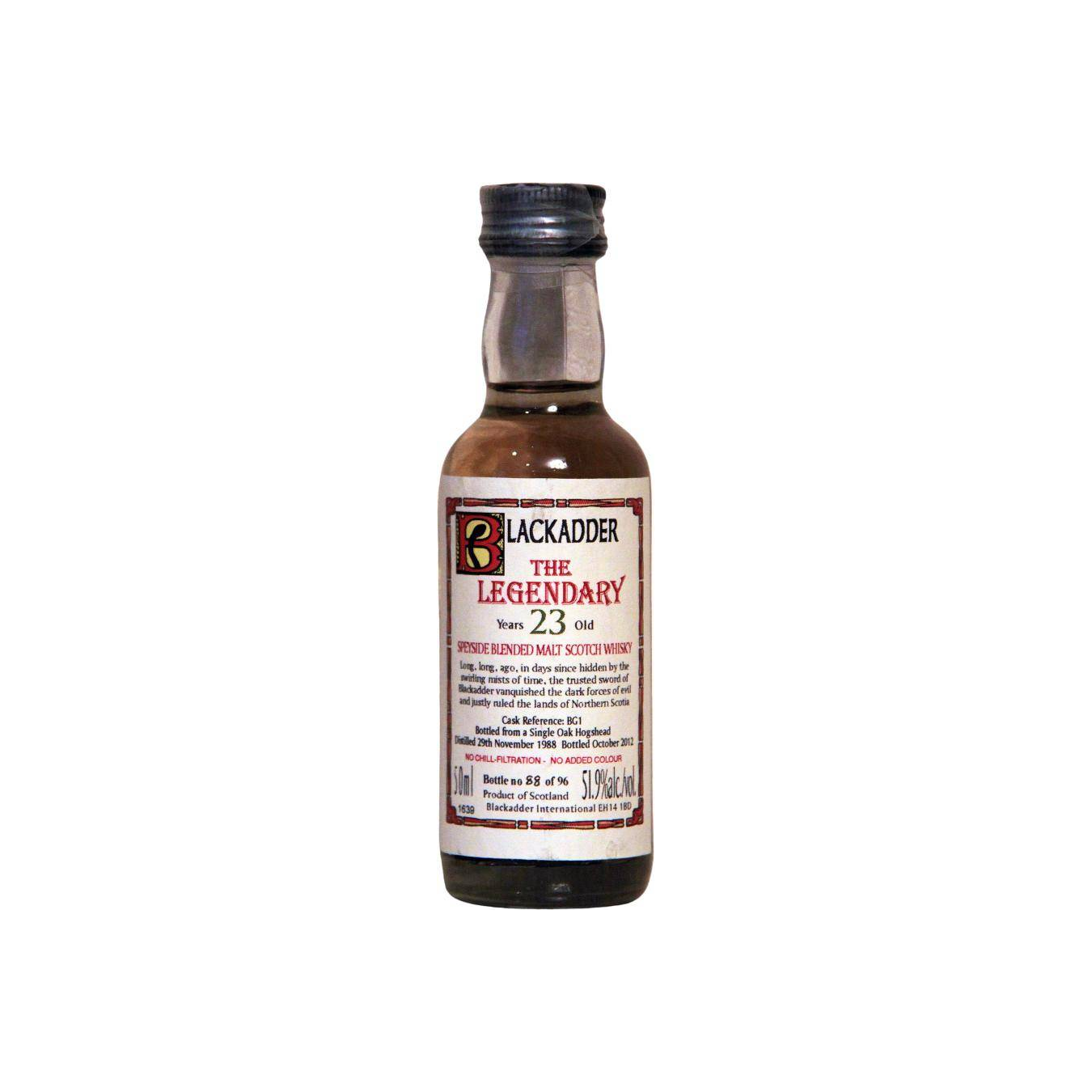 Blackadder 1988 23 Years Single Malt Whisky 2