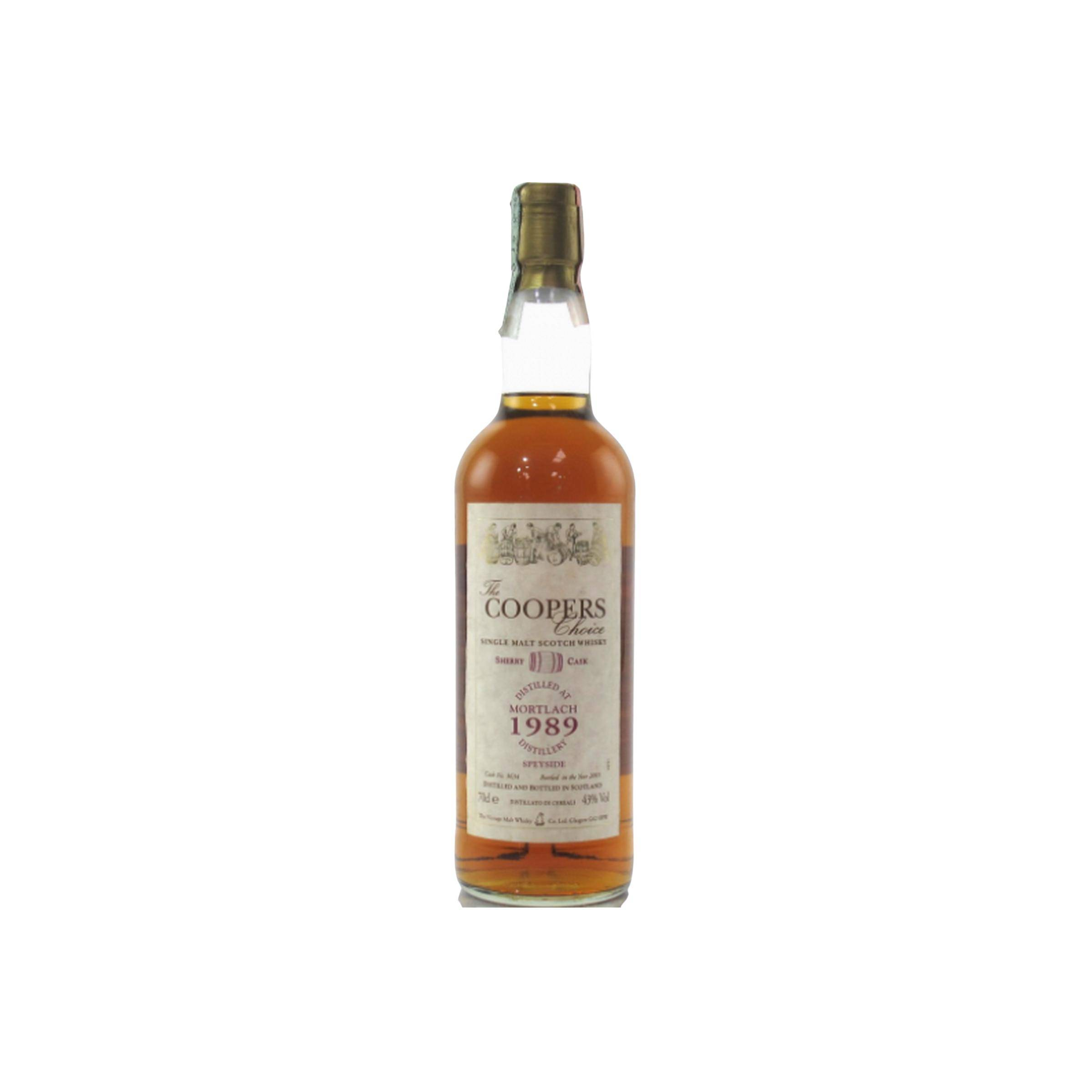Mortlach The Cooper's Choice 1989 12 Years Single Malt Whisky