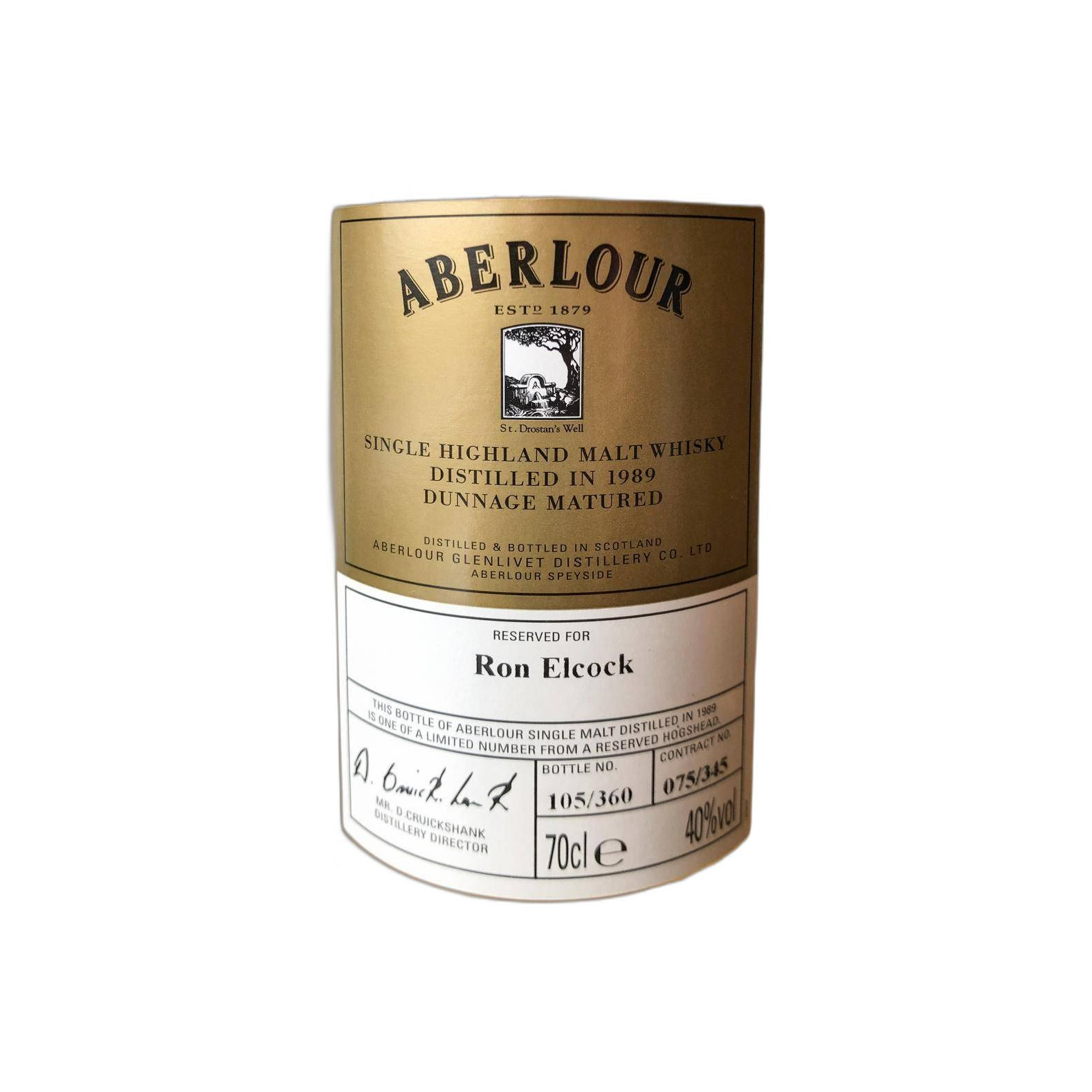 Aberlour 1989 Single Malt Whisky 2