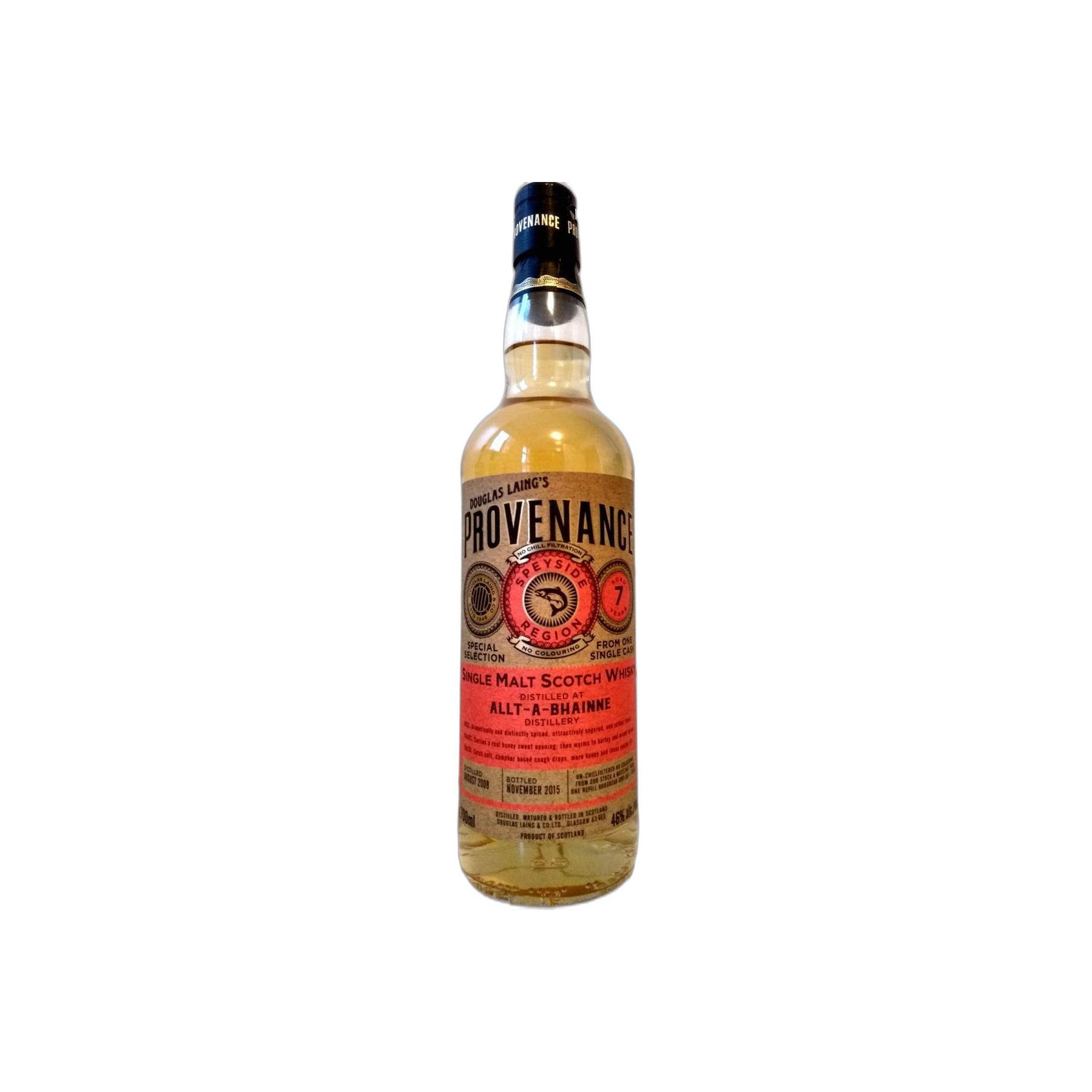 Allt-A-Bhainne 2008 7 Years Single Malt Whisky