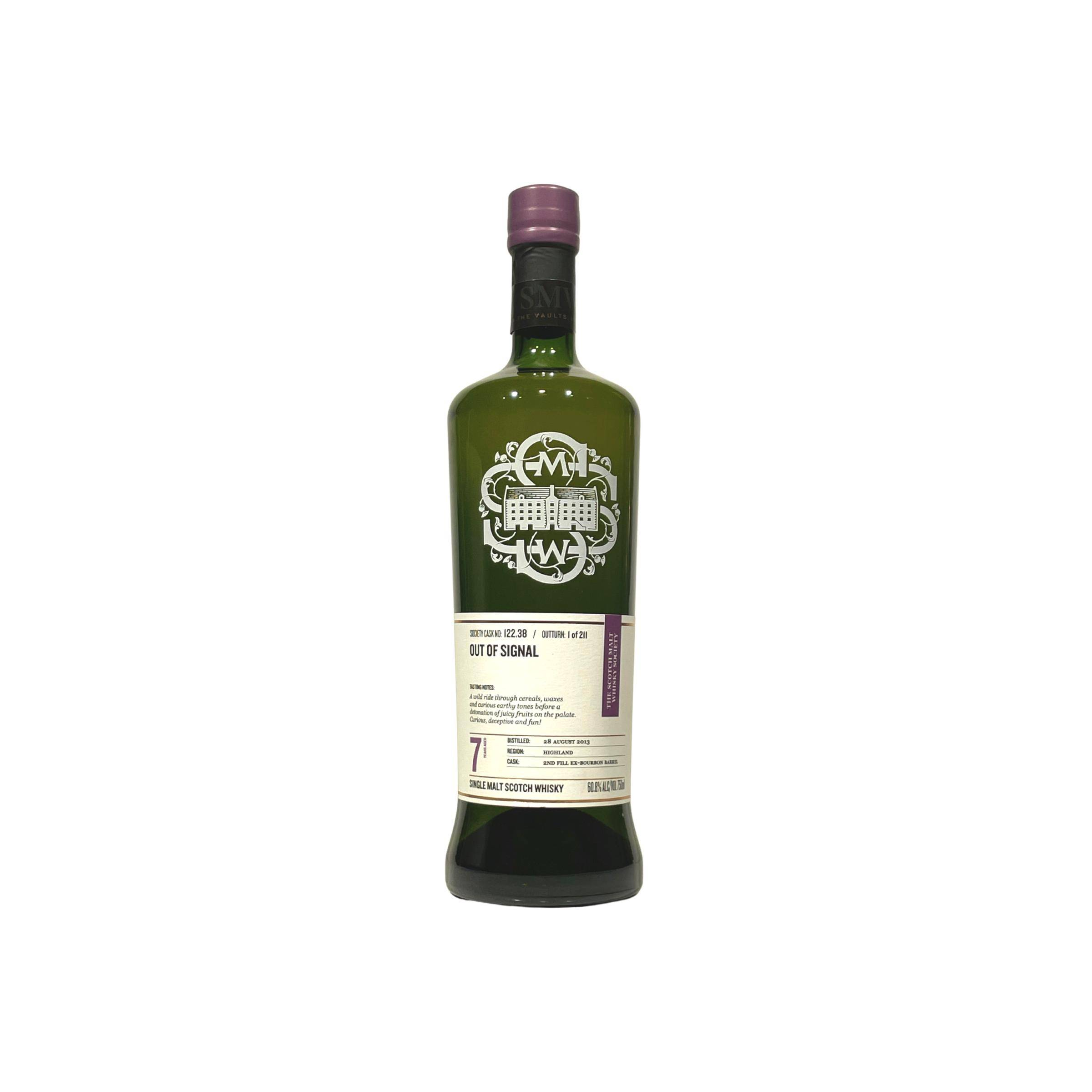 The Scotch Malt Whisky Society 2013 7 Years Single Malt Whisky