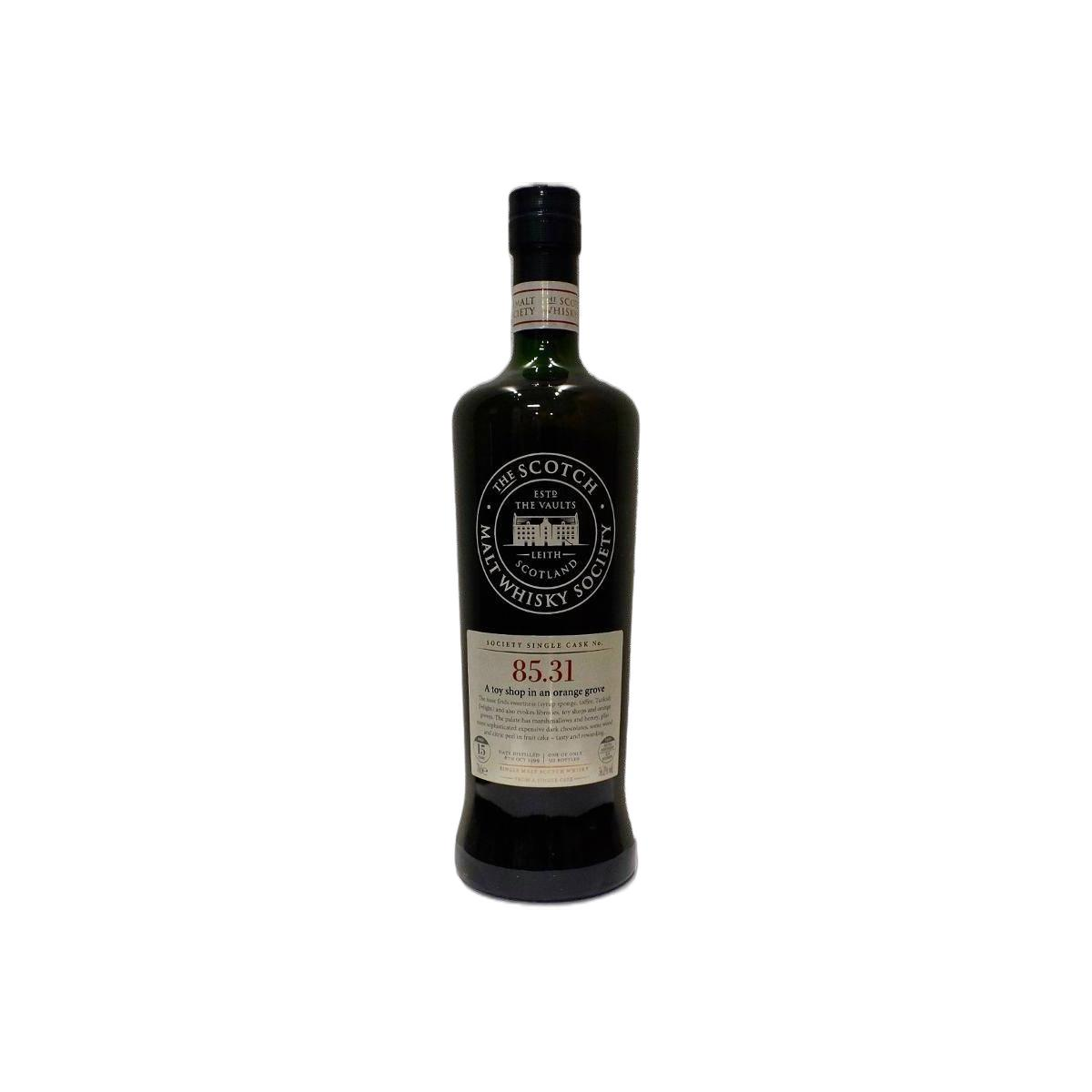 The Scotch Malt Whisky Society 1999 15 Years Single Malt Whisky