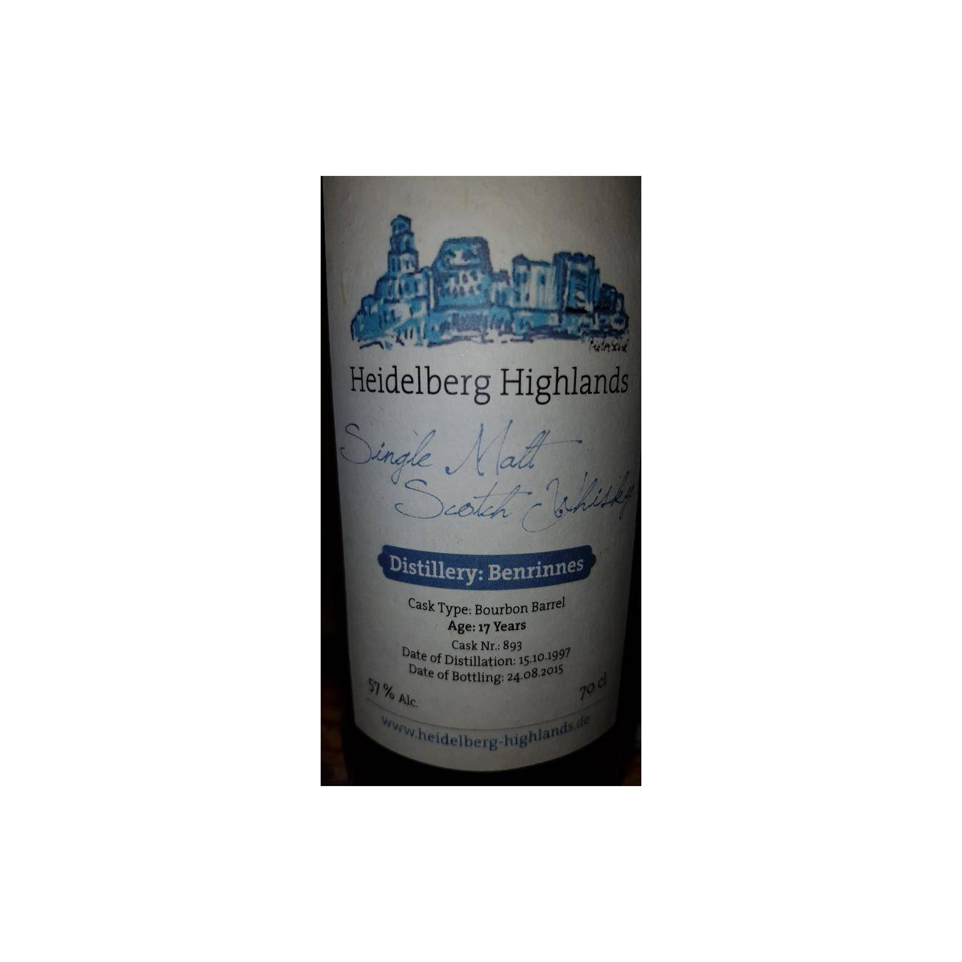 Benrinnes 1997 17 Years Single Malt Whisky 2