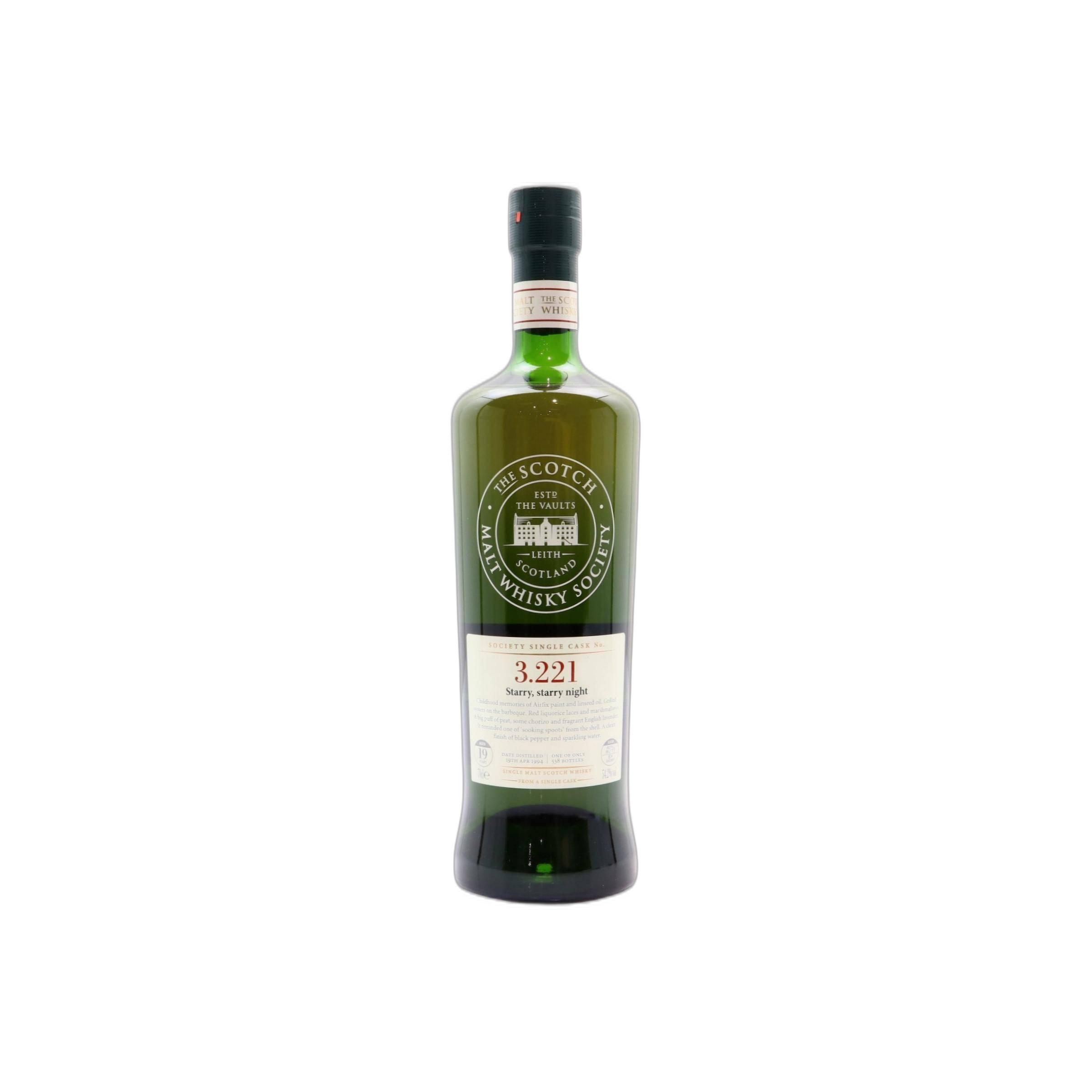 The Scotch Malt Whisky Society 1995 19 Years Single Malt Whisky