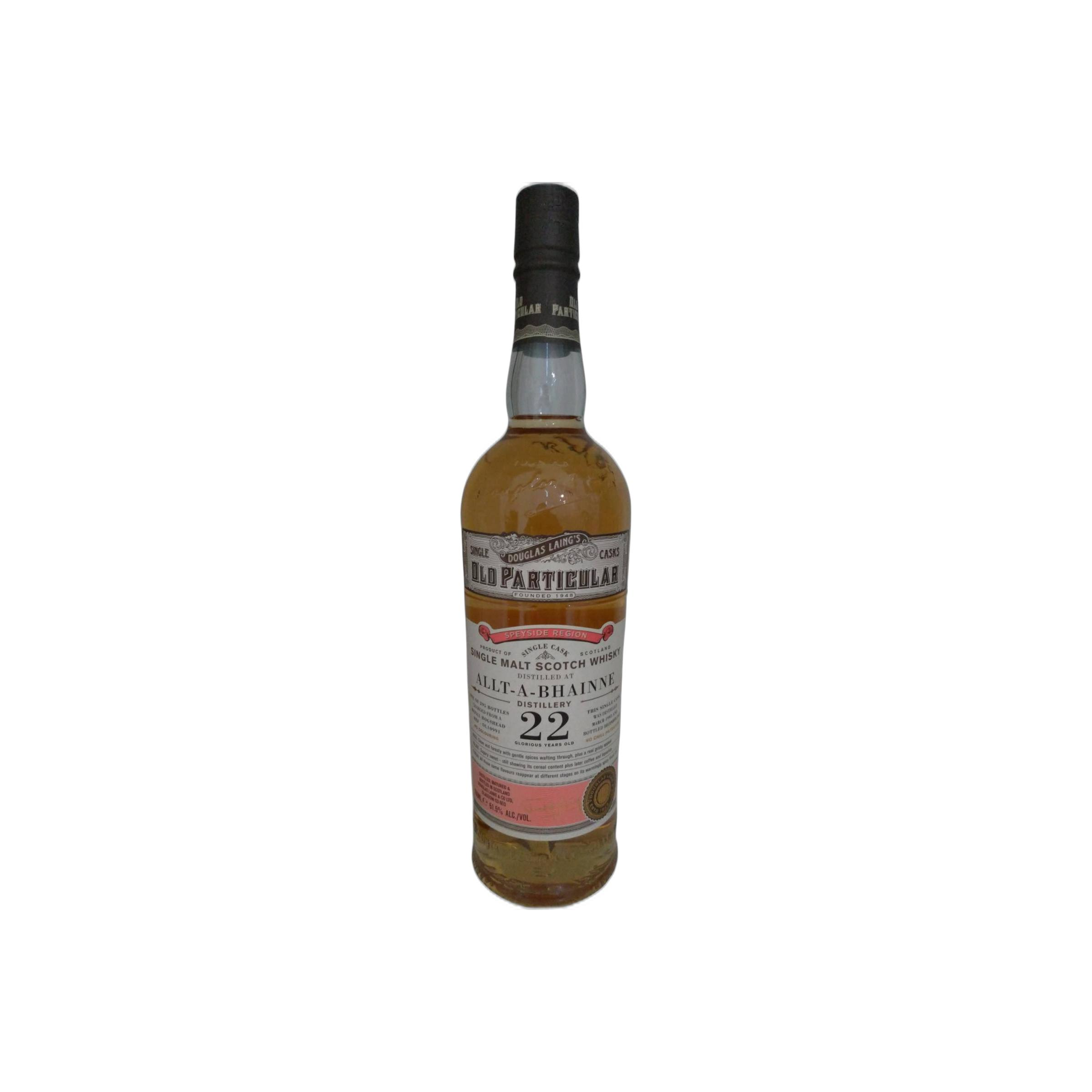 Allt-A-Bhainne Old Particular 1993 22 Years Single Malt Whisky