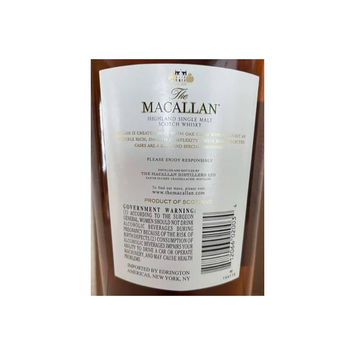 The Macallan Single Malt Whisky 3