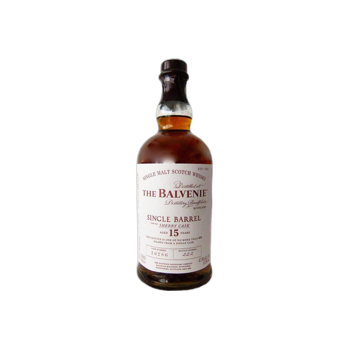 The Balvenie 15 Years Single Malt Whisky