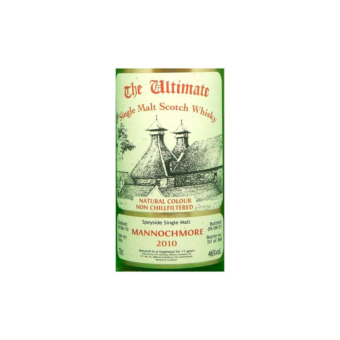 Mannochmore The Ultimate 2010 11 Years Single Malt Whisky 3