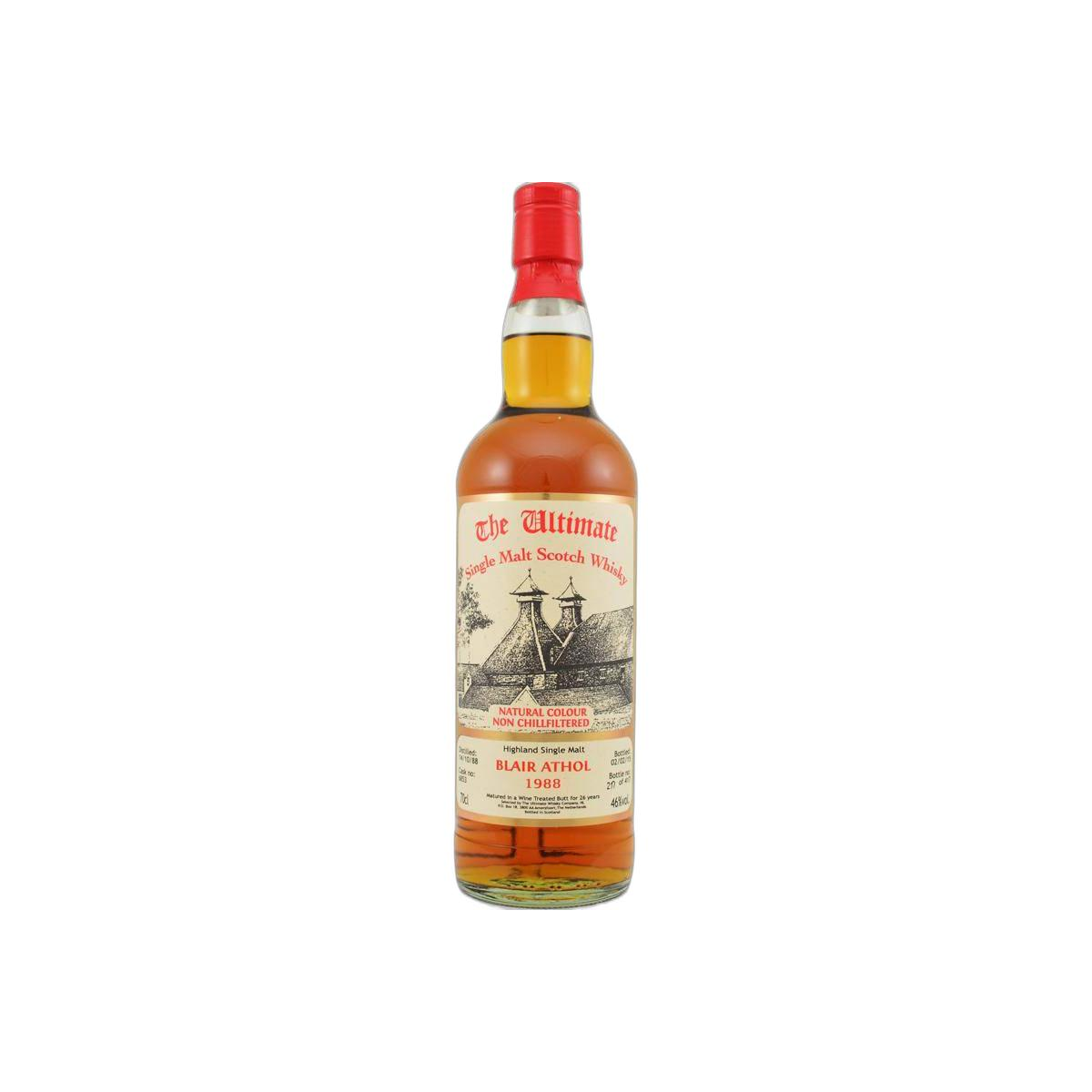 Blair Athol The Ultimate 1988 26 Years Single Malt Whisky