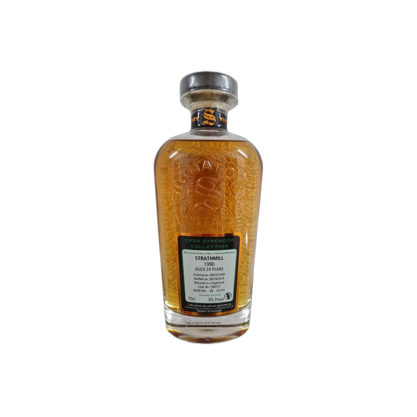 Strathmill Cask Strength Collection 1990 24 Years Single Malt Whisky