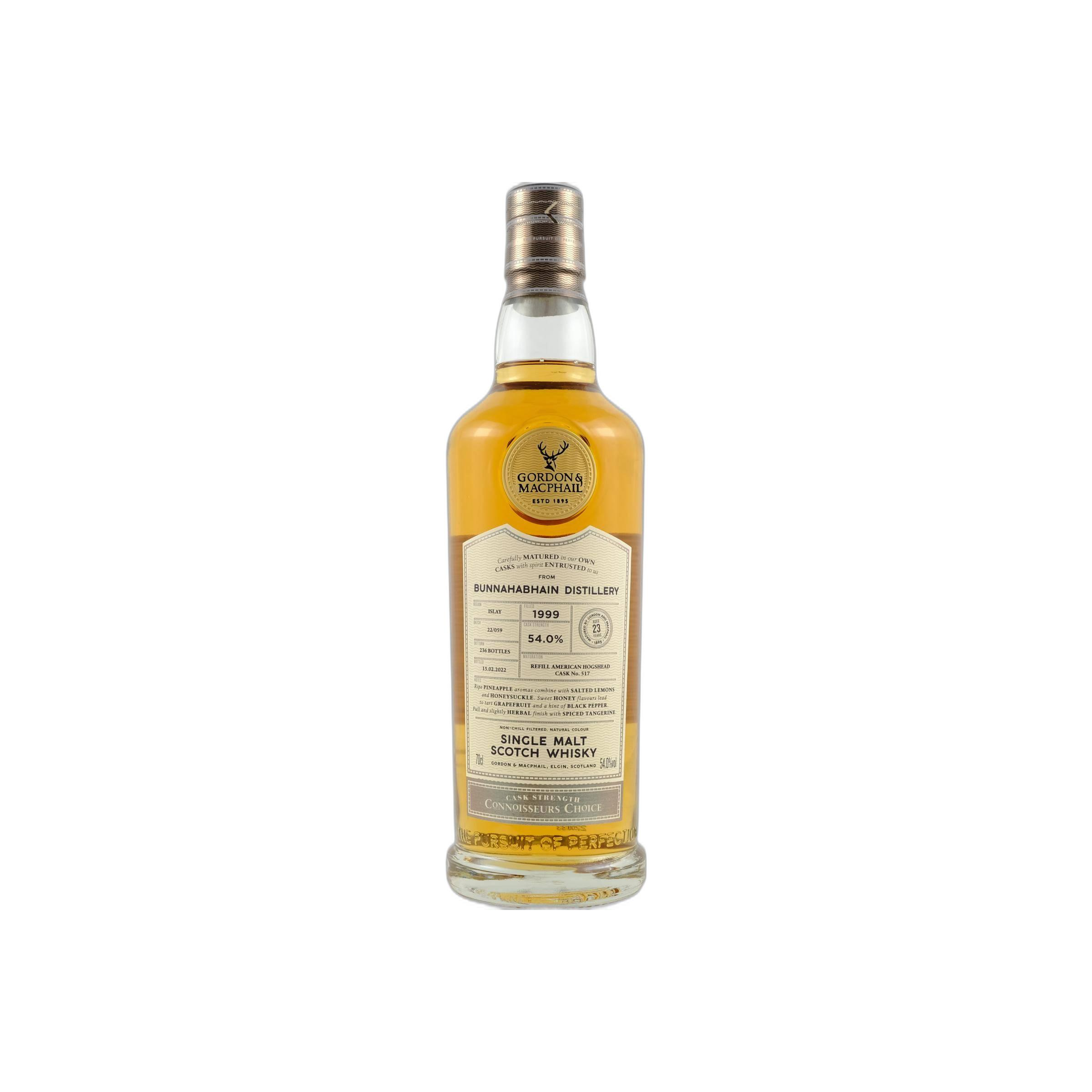 Bunnahabhain Connoisseurs Choice - Cask Strength 1999 23 Years Single Malt Whisky