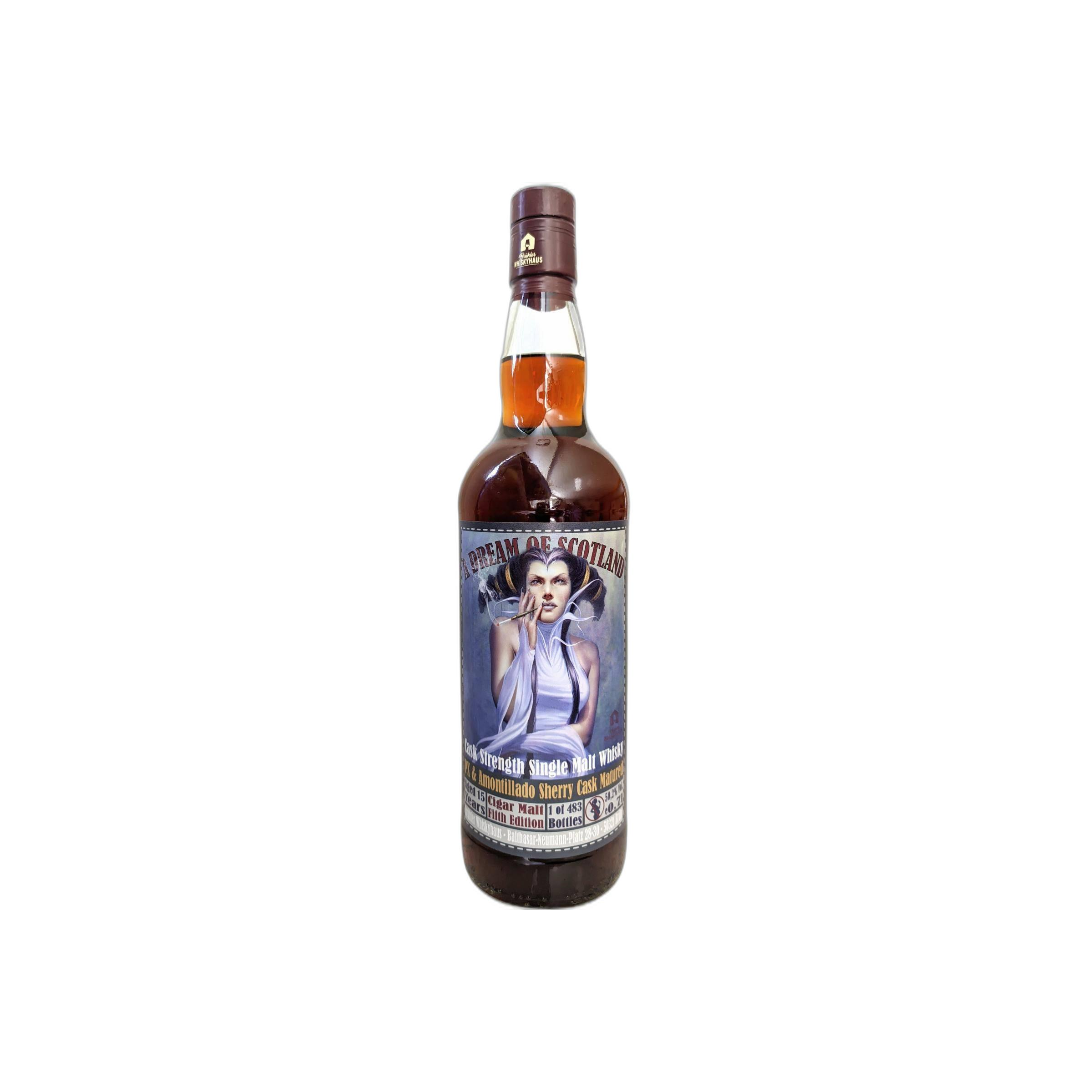 Single Malt Whisky 15-year-old BW - Cigar Malt V