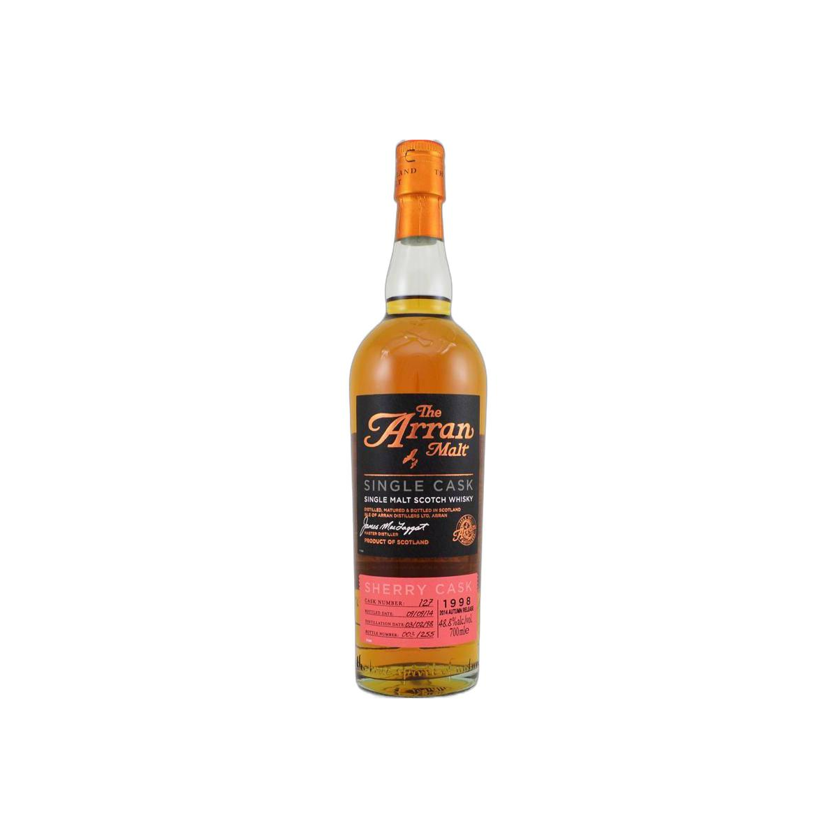 Arran 1998 16 Years Single Malt Whisky